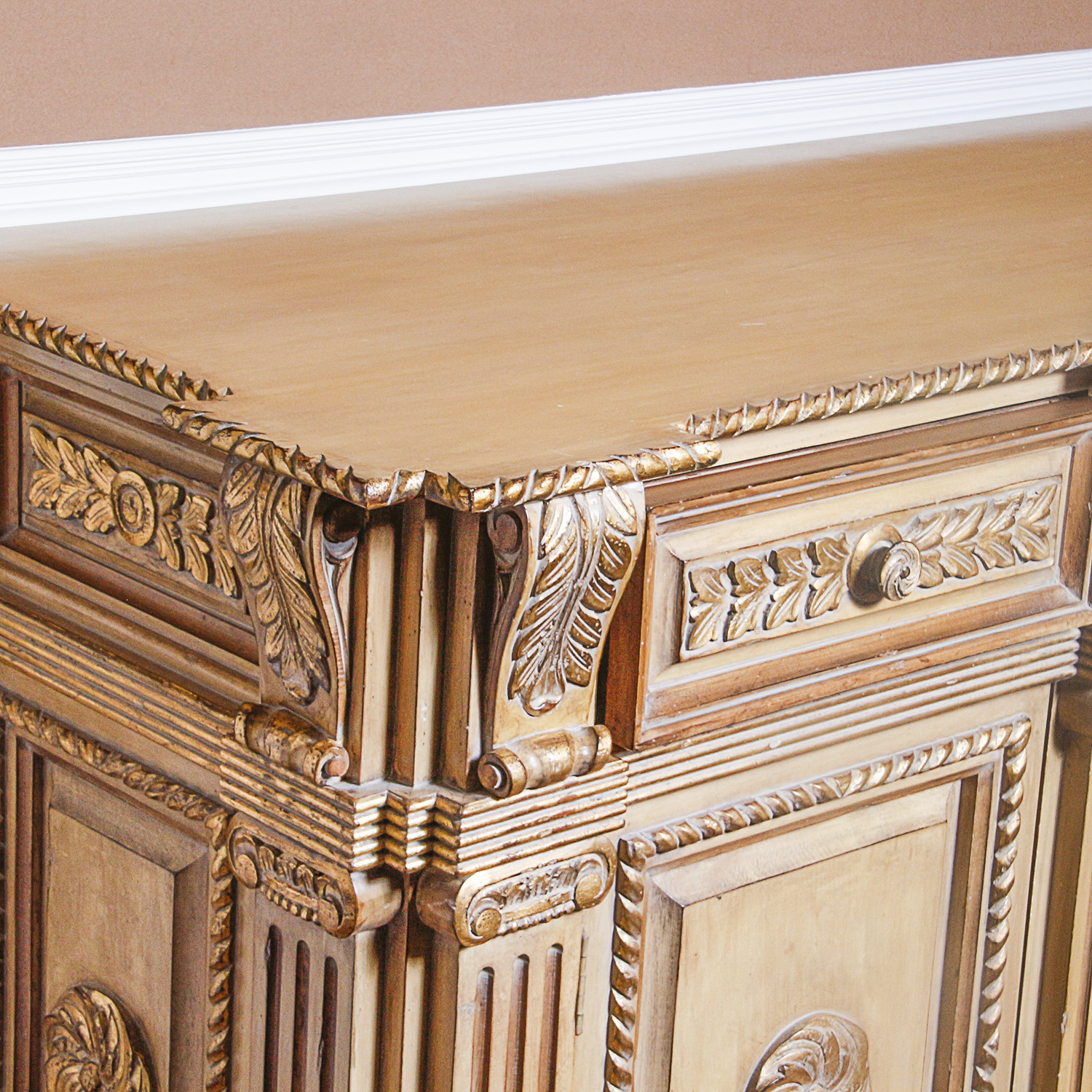 Contemporary Neoclassical Style Sideboard by Kreiss Furniture