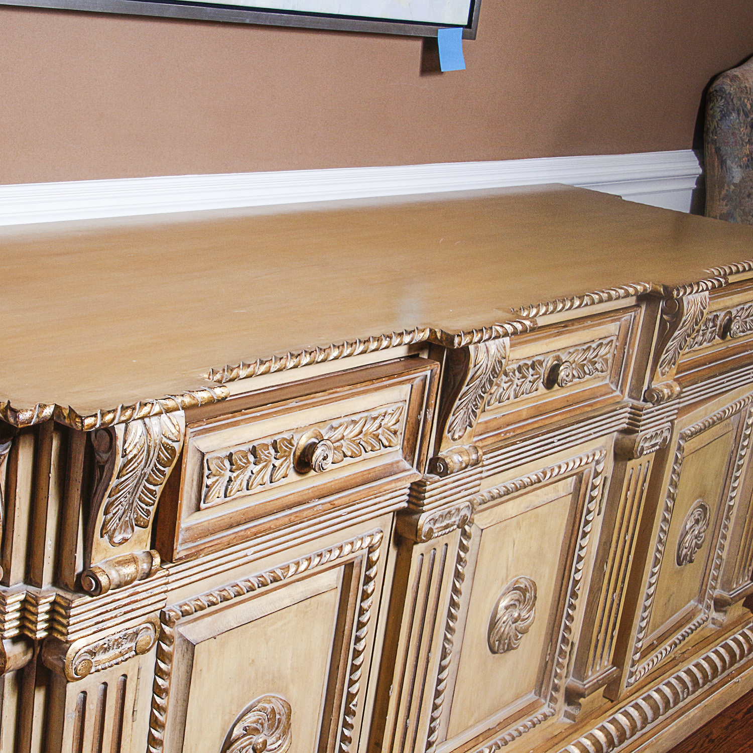 Contemporary Neoclassical Style Sideboard by Kreiss Furniture