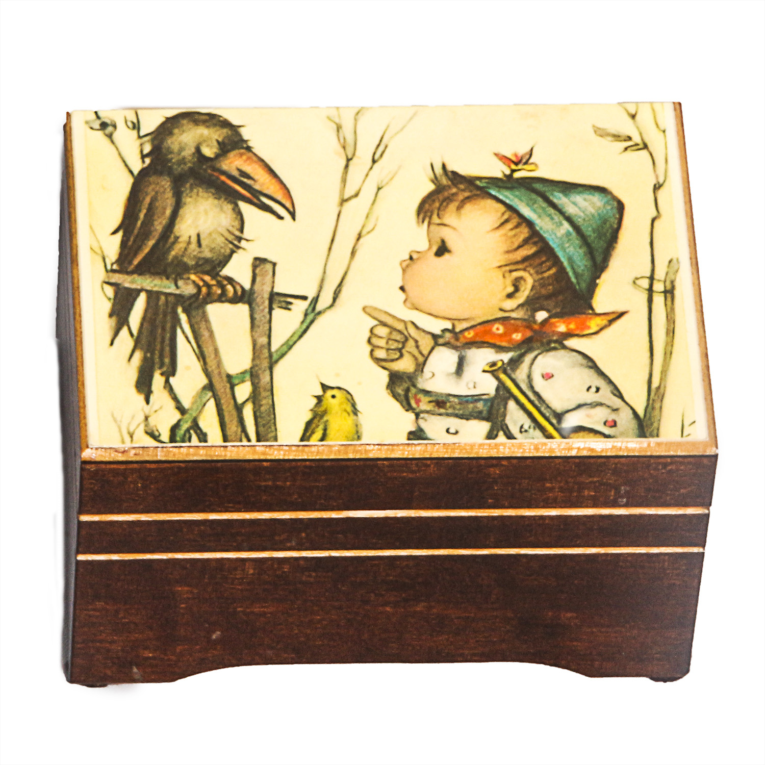 Vintage Reuge Swiss Hummel Music Box