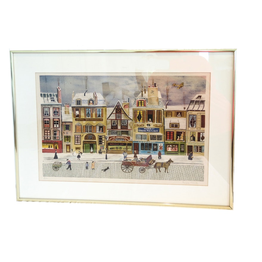 Signed and Framed Print With COA