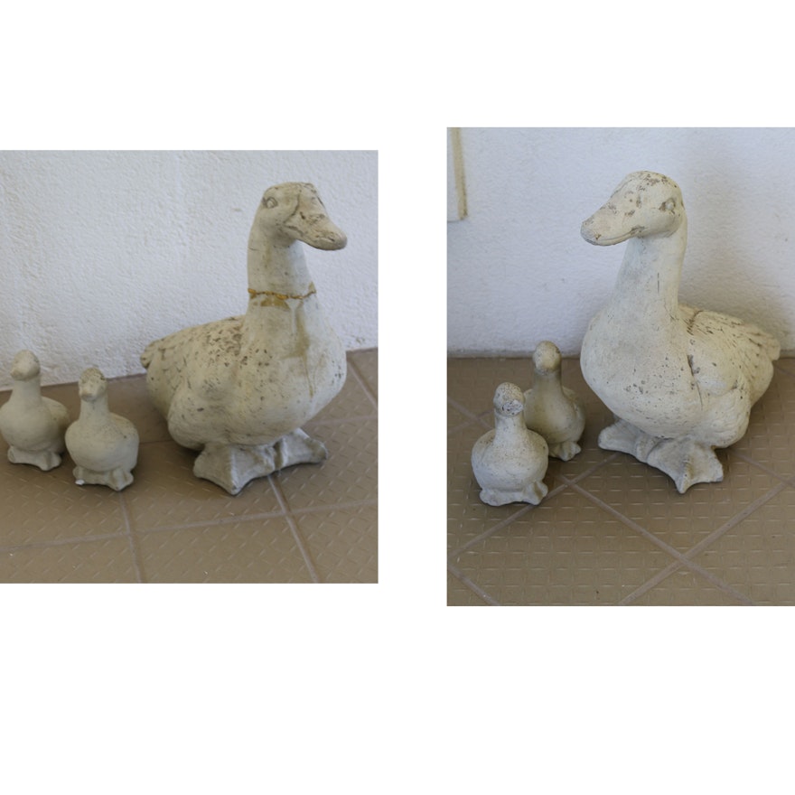Assortment of Decorative Duck Figurines