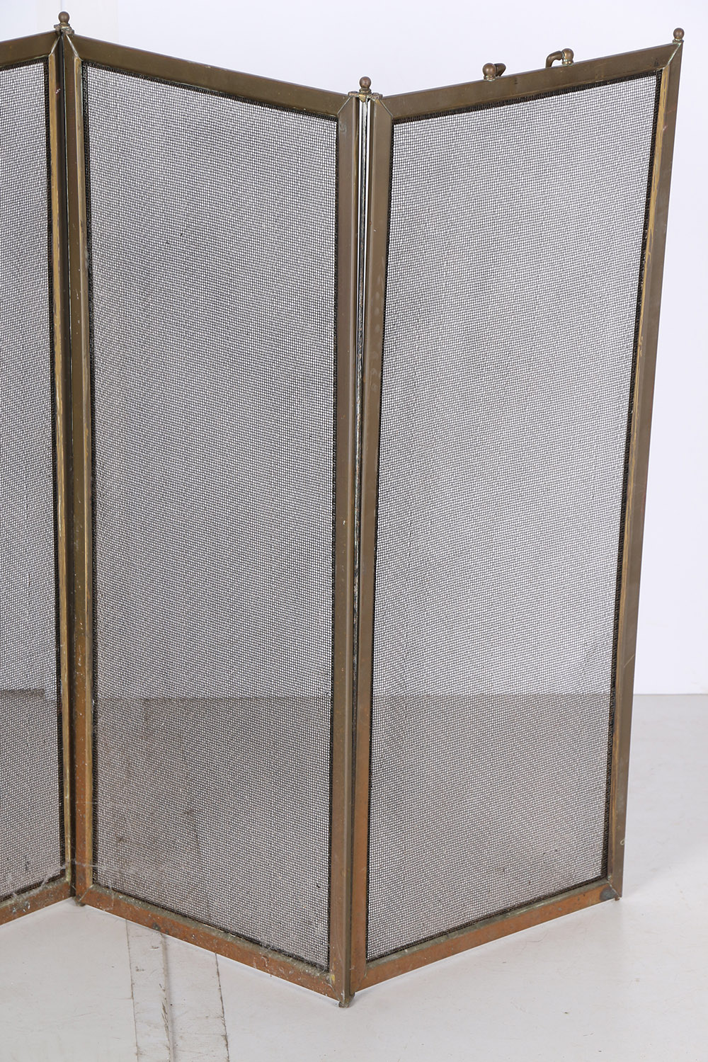 Metal Mesh Hearth Fire Screen