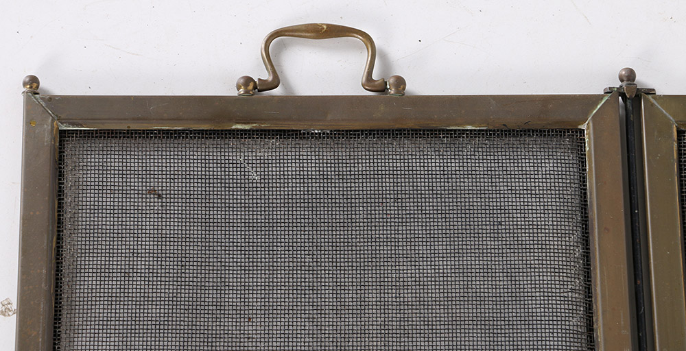 Metal Mesh Hearth Fire Screen