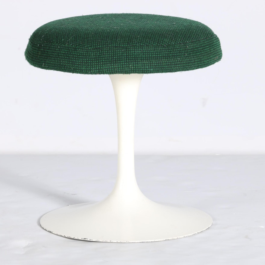 Mid Century Modern Tulip Stool Designed by Eero Saarinen for Knoll