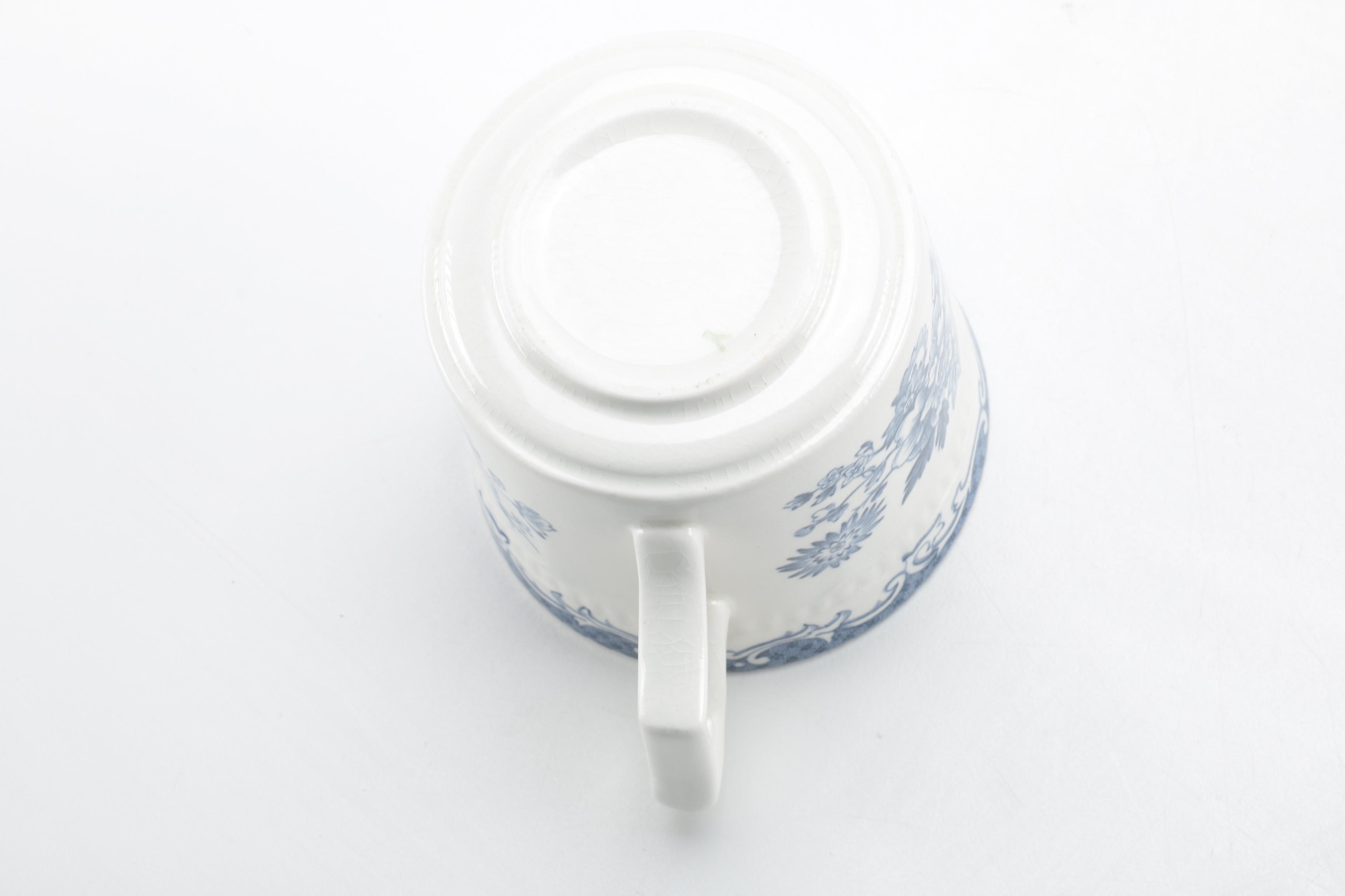 Kensington Staffordshire Ironstone "Balmoral Blue" Tableware