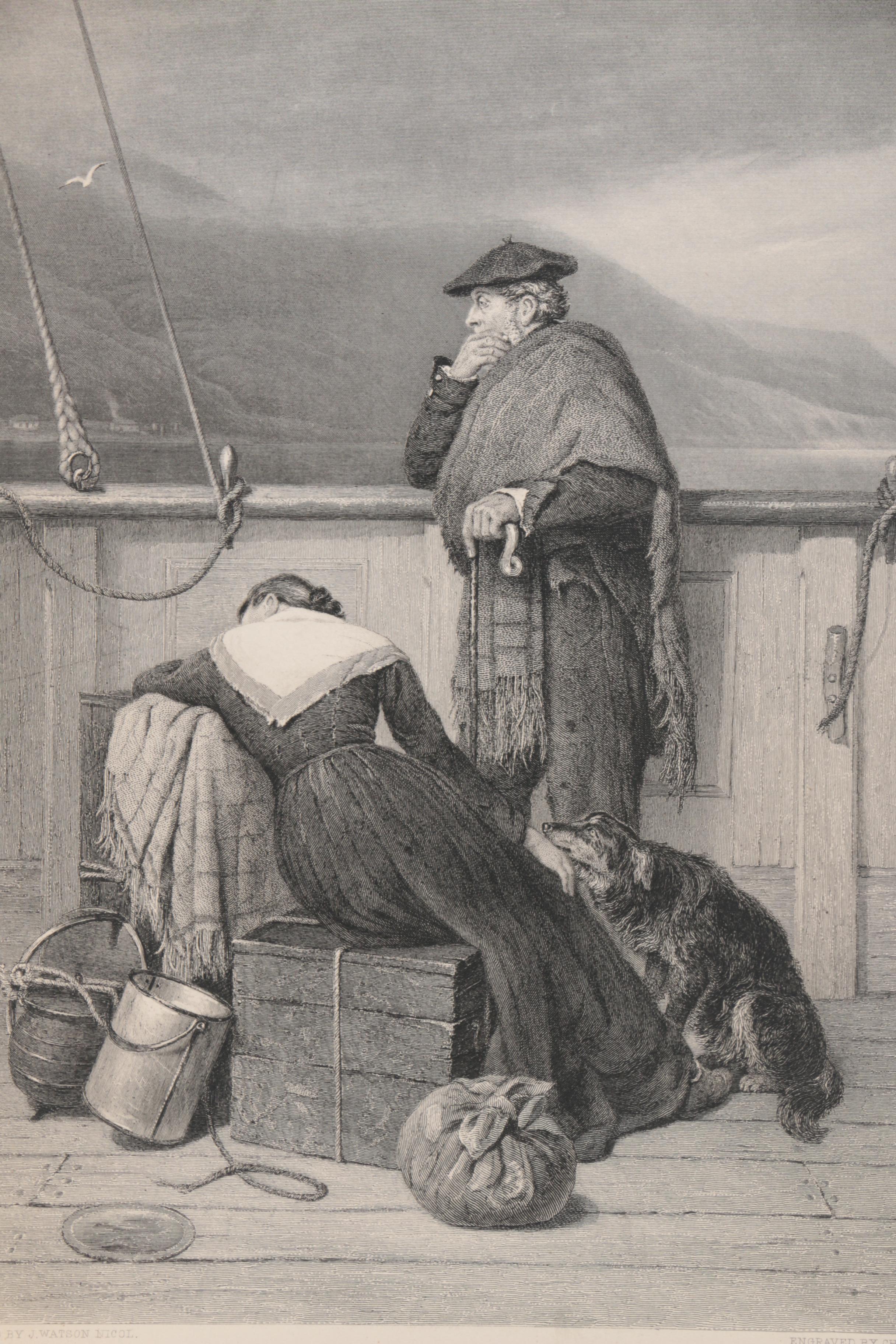 Four Vintage Engravings