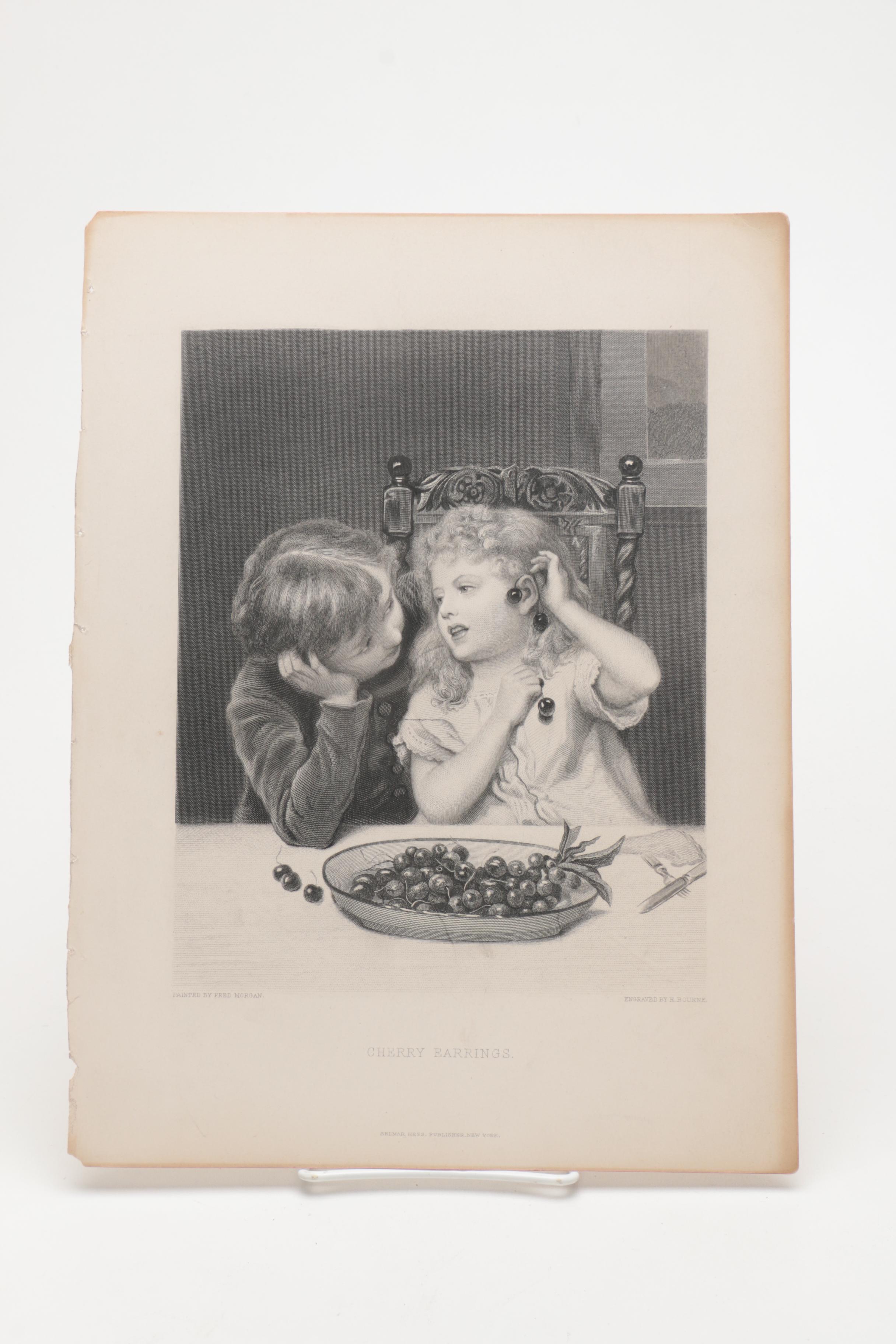 Four Vintage Engravings