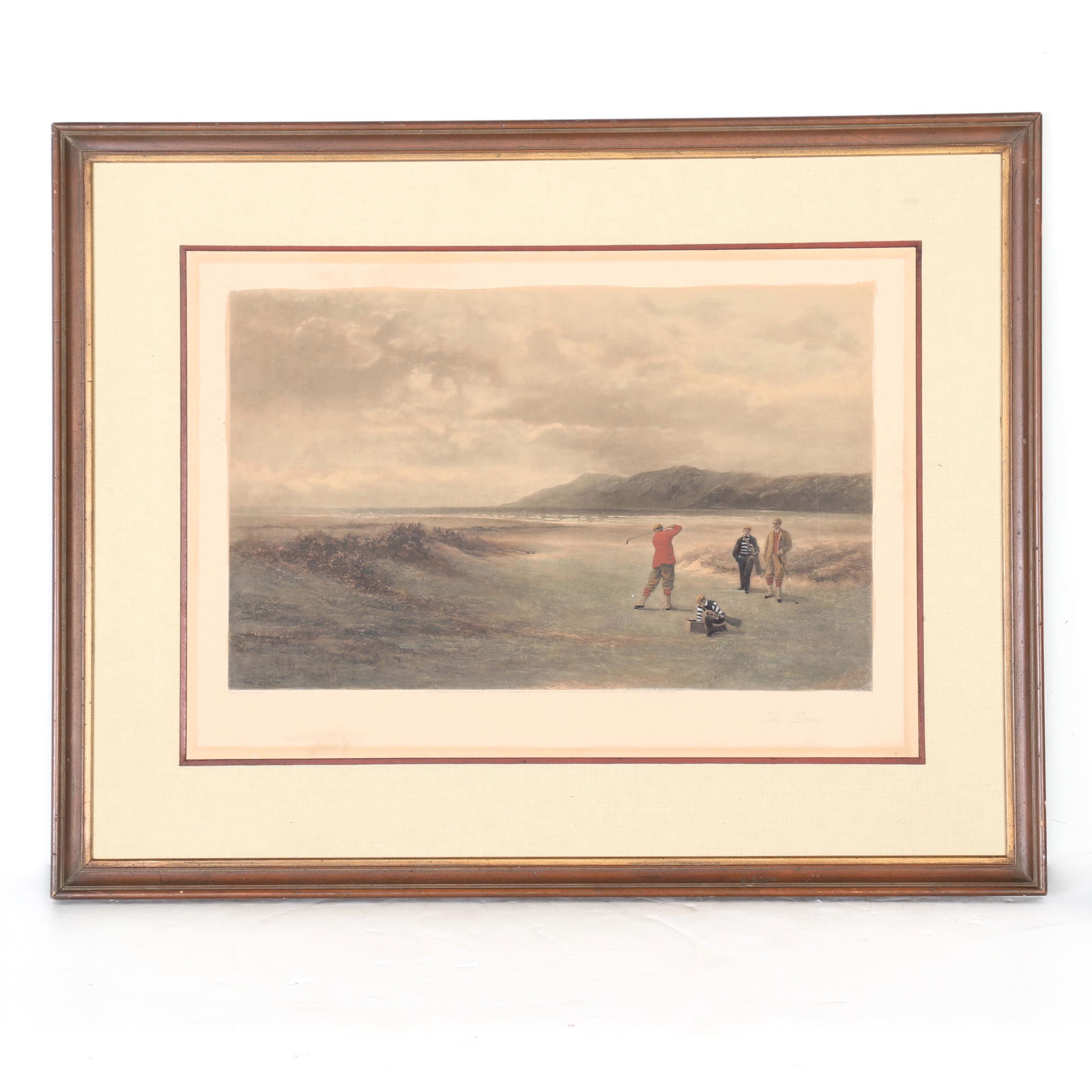 After Douglas Adams Lithograph "The Drive"