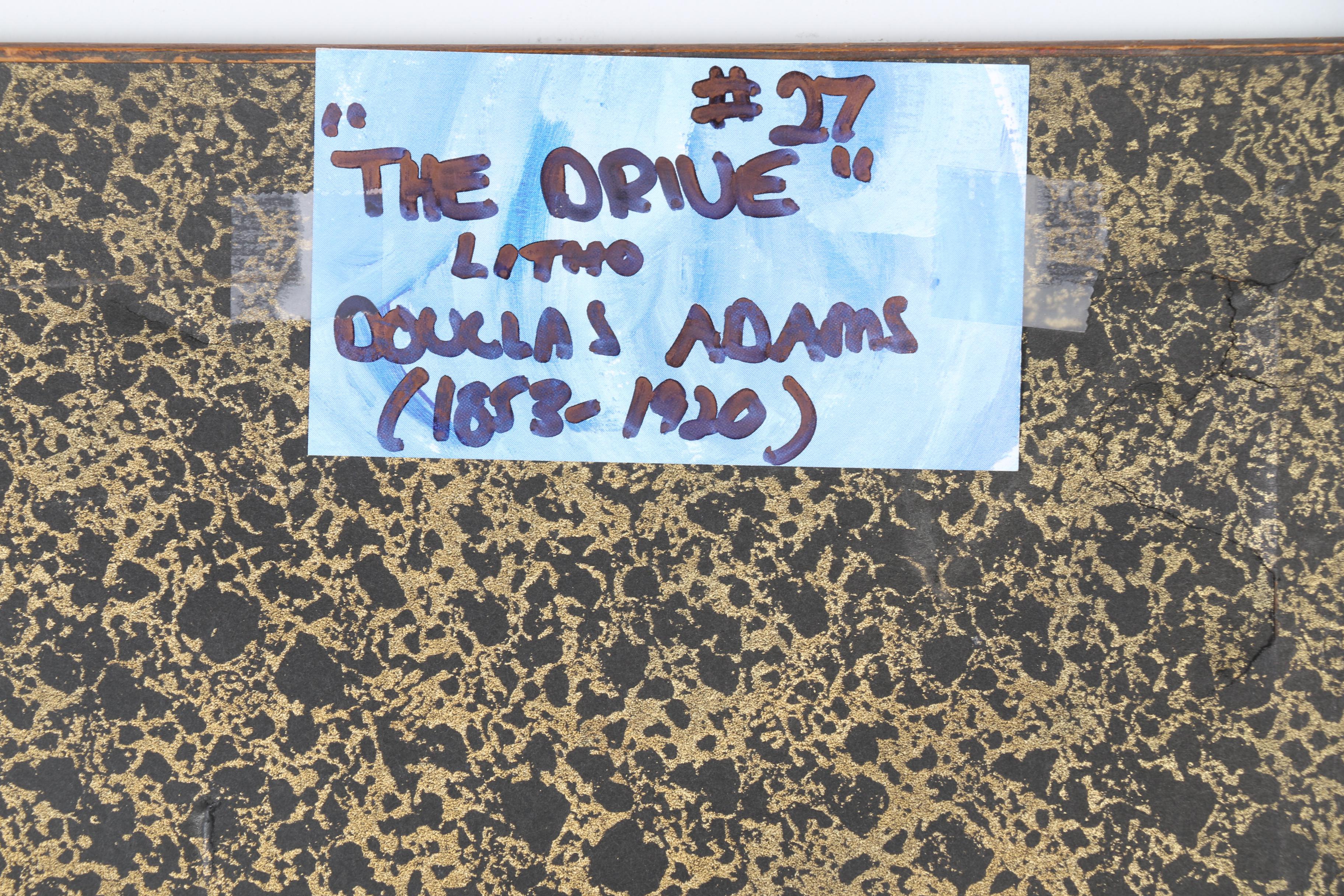 After Douglas Adams Lithograph "The Drive"