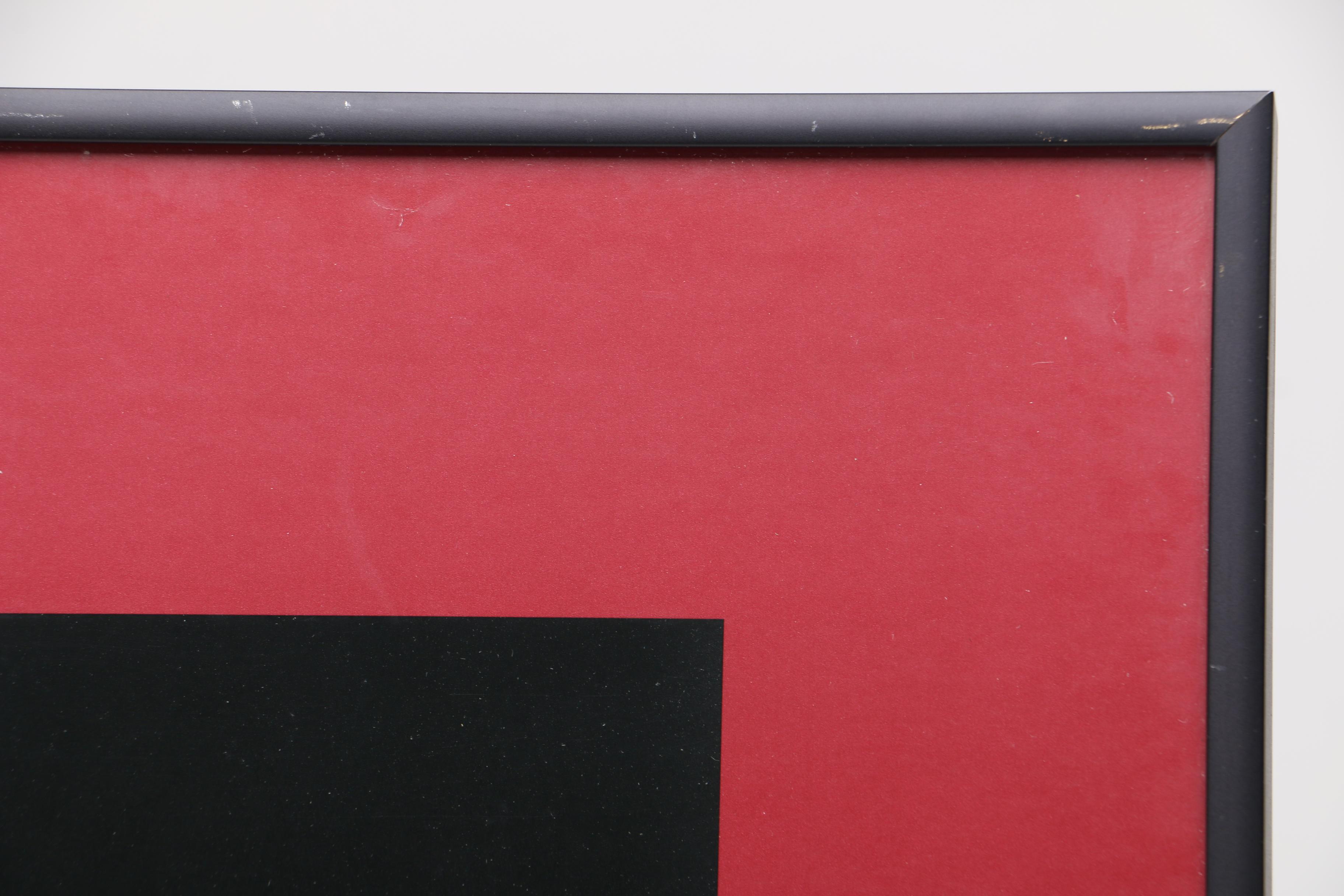 Framed Offset Lithograph "Condor Agate"