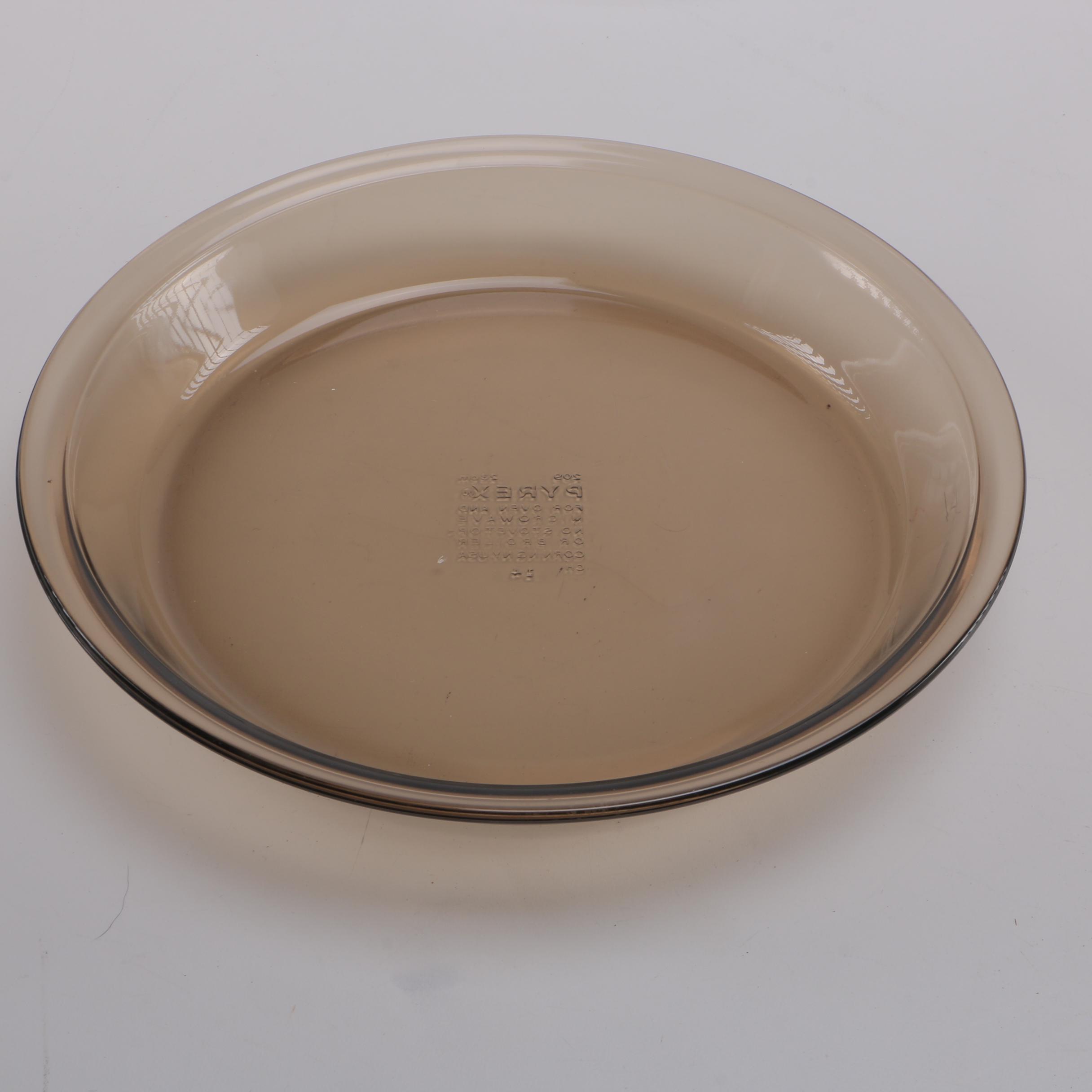 Vintage Glass and Pyrex Pie Dishes