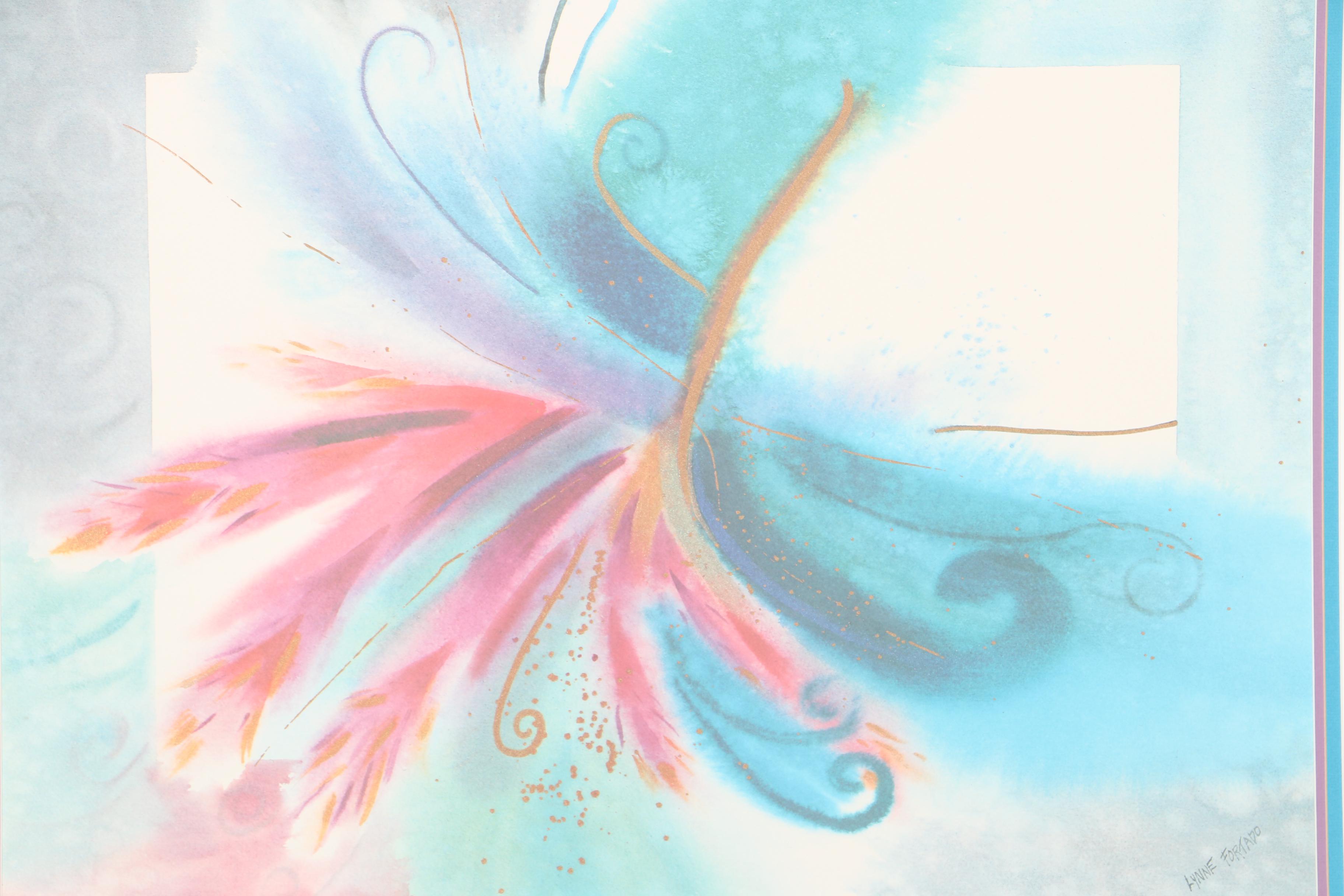 Lynne Fortado Offset Lithograph after Abstract Paintings