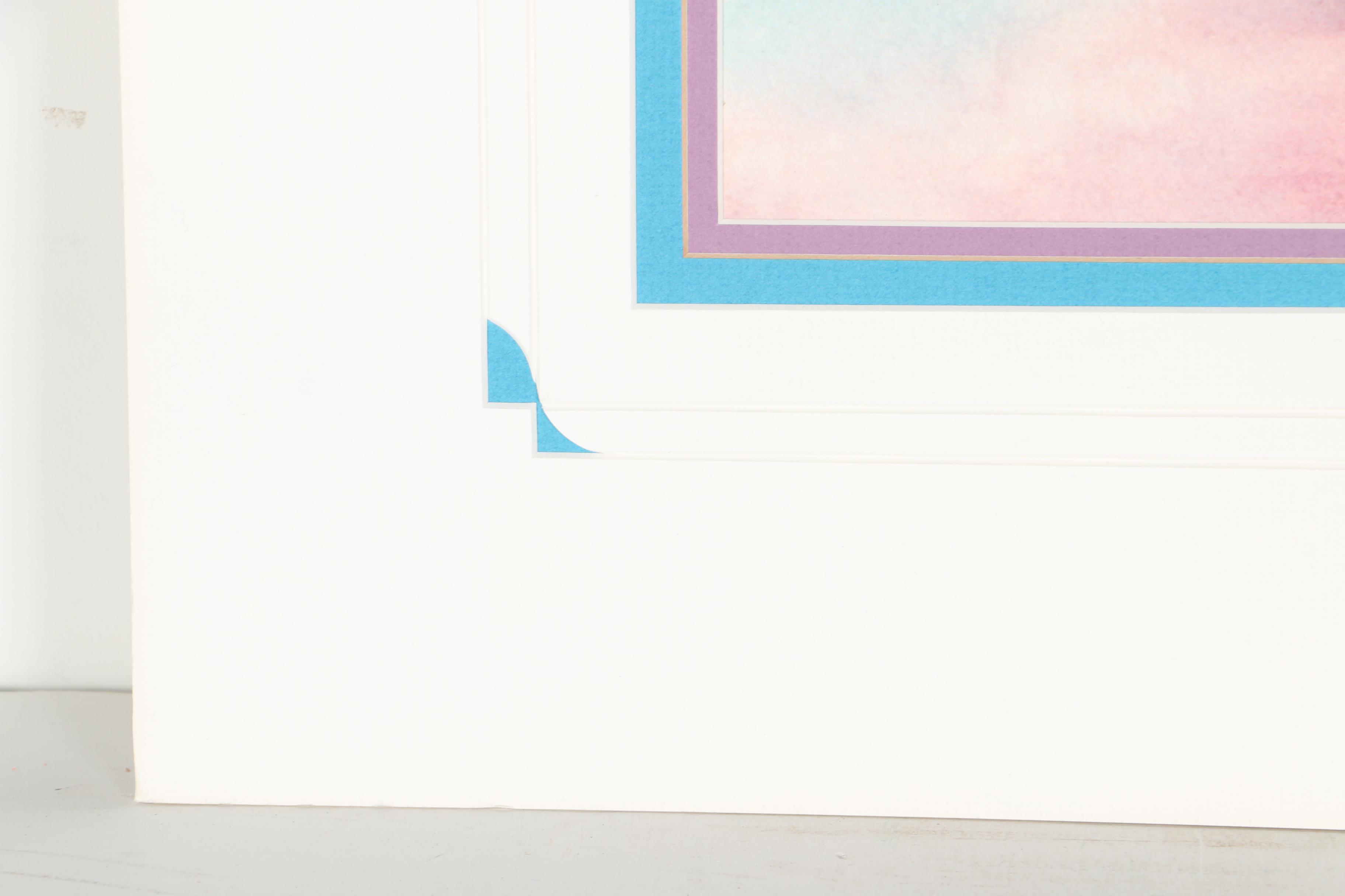 Lynne Fortado Offset Lithograph after Abstract Paintings