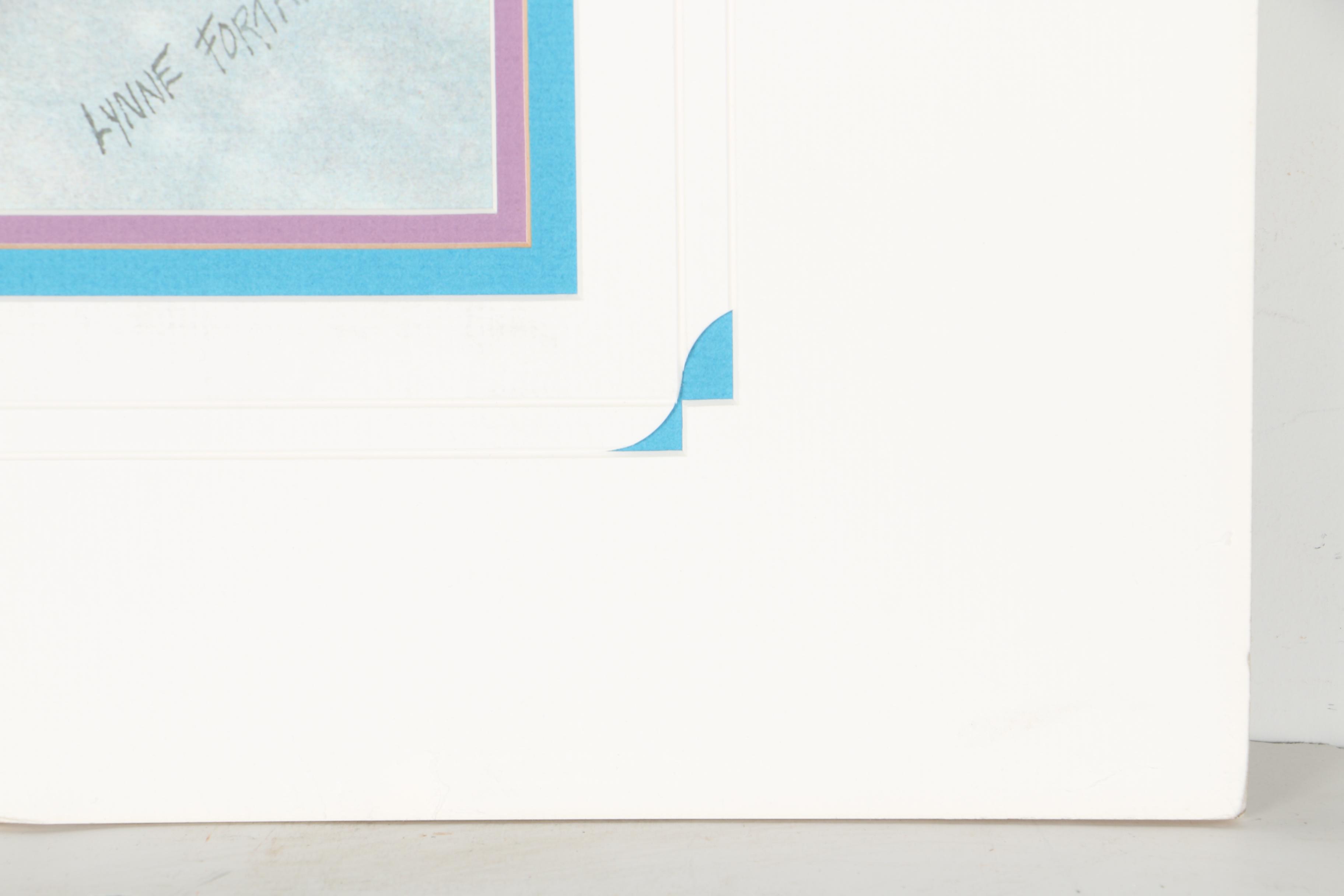 Lynne Fortado Offset Lithograph after Abstract Paintings