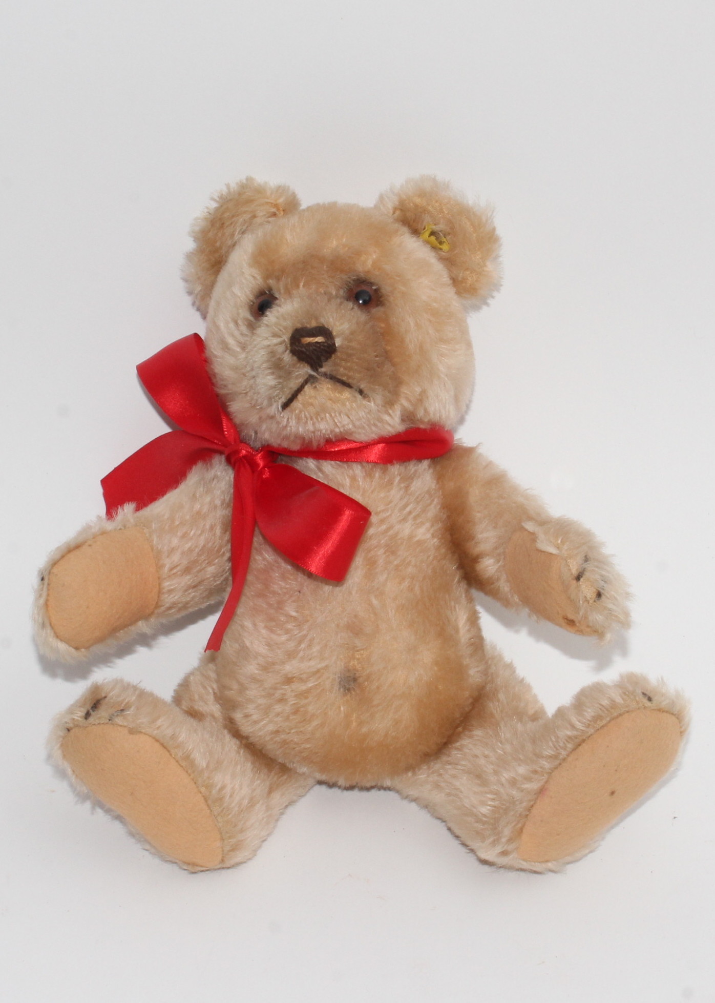 Vintage Steiff Tiger Wall Plaque and Teddy Bear