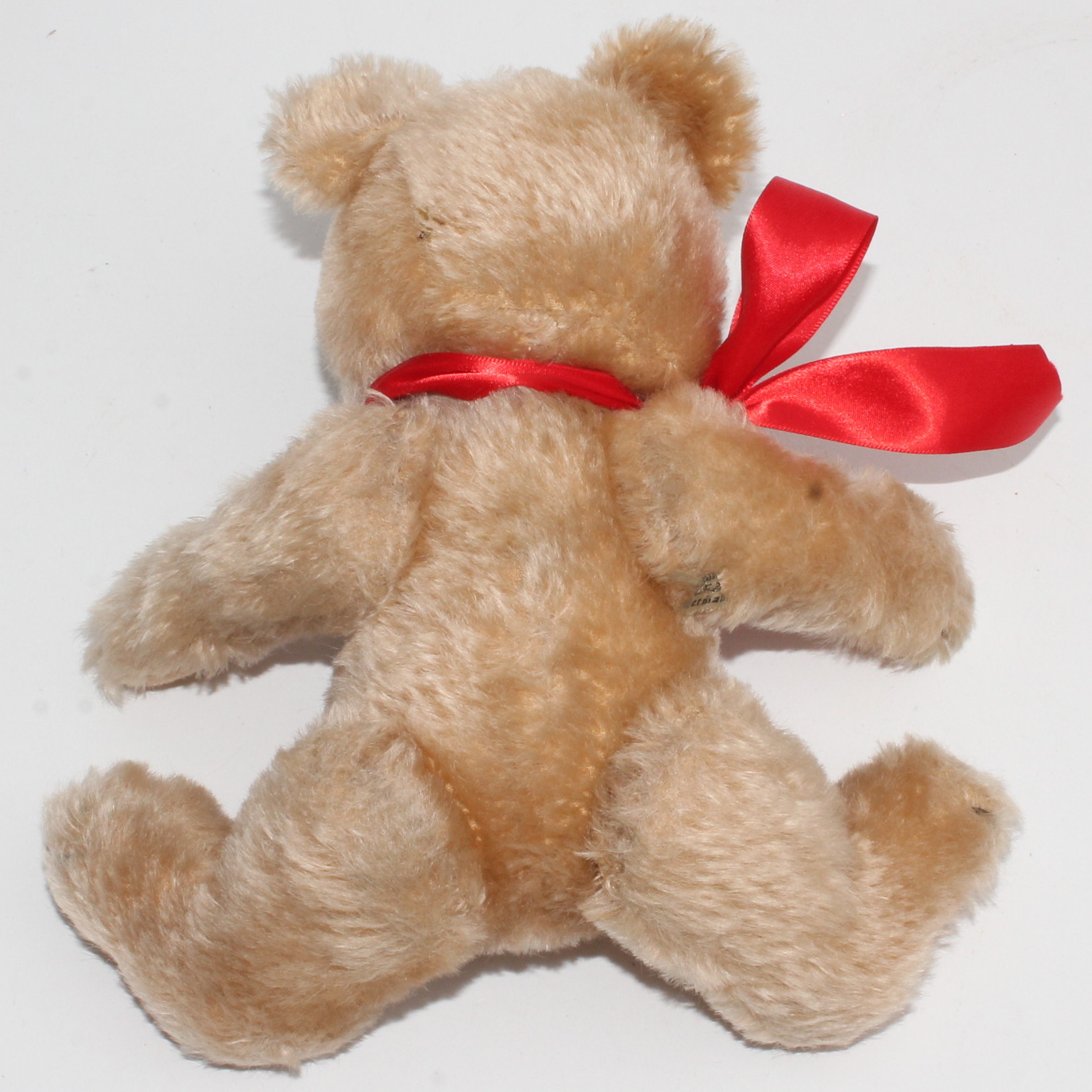 Vintage Steiff Tiger Wall Plaque and Teddy Bear