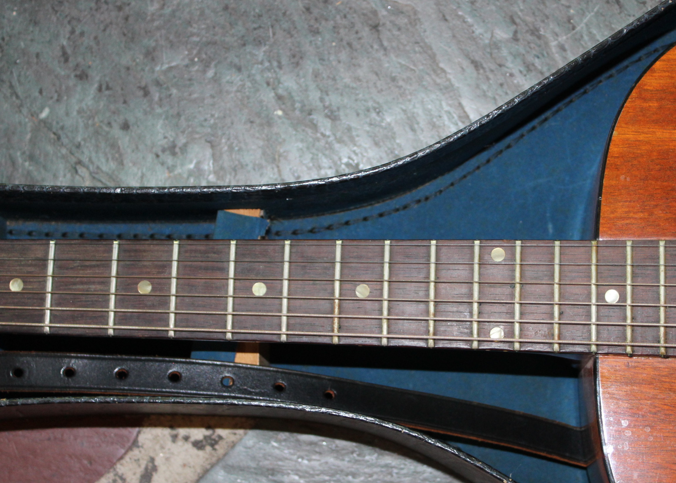 Vintage Epiphone Caballero Acoustic Guitar and Case