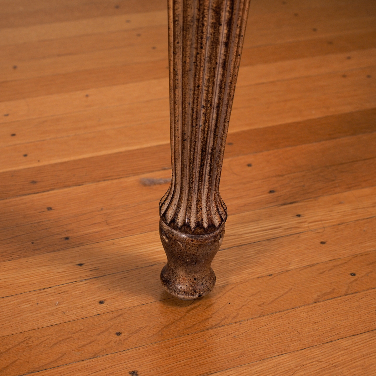 Carved Lion Head Chair by Thomasville