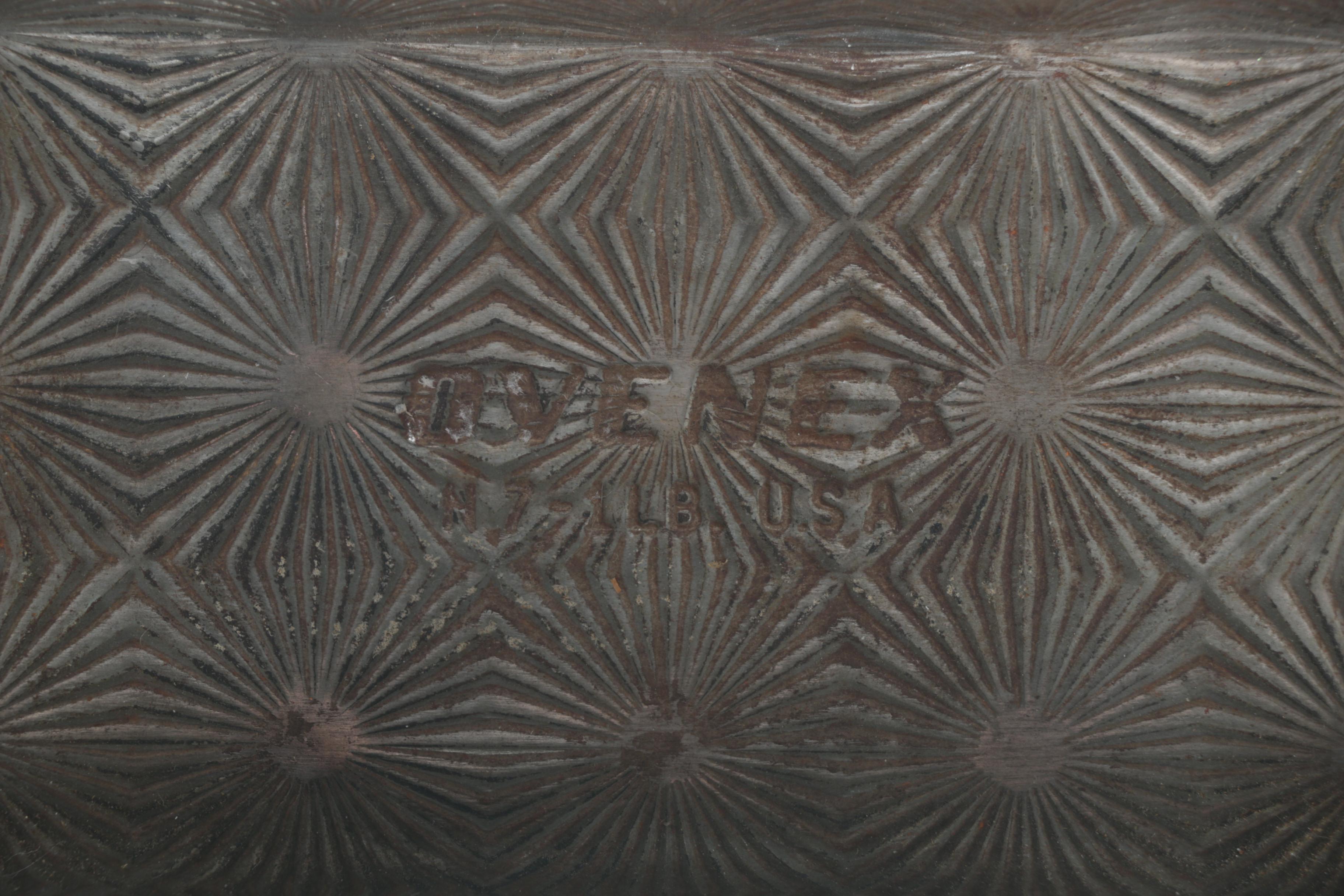 Vintage Kitchenware Including Cast Iron Cornbread Pan