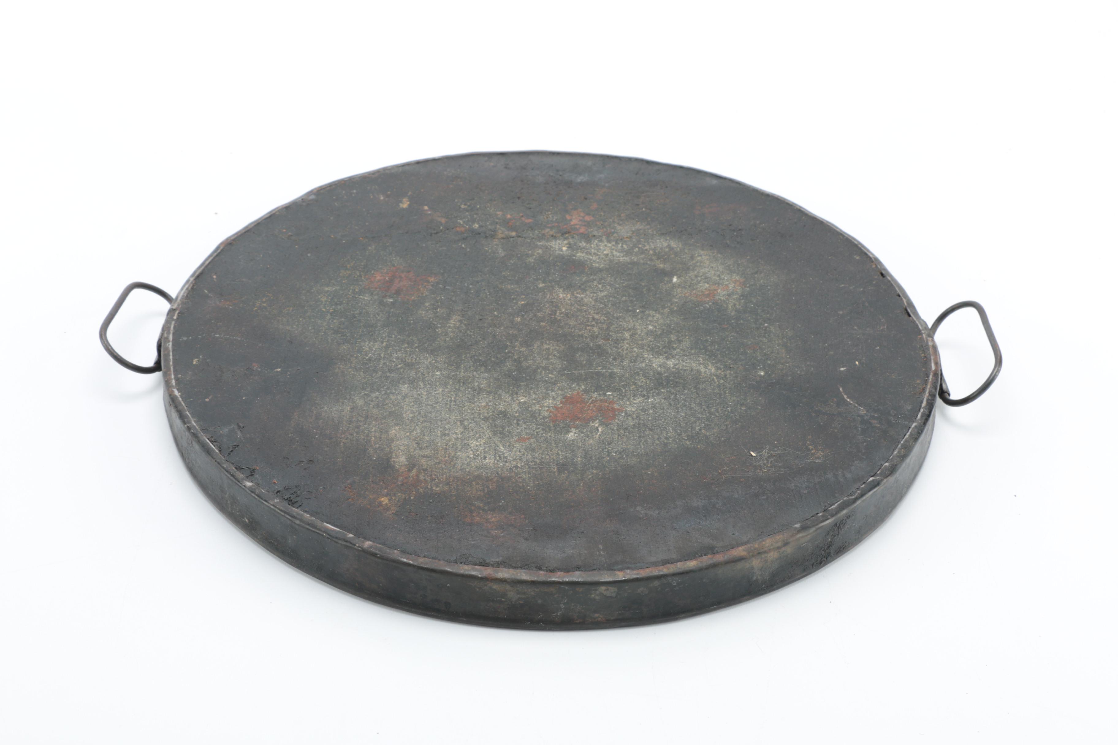Vintage Kitchenware Including Cast Iron Cornbread Pan