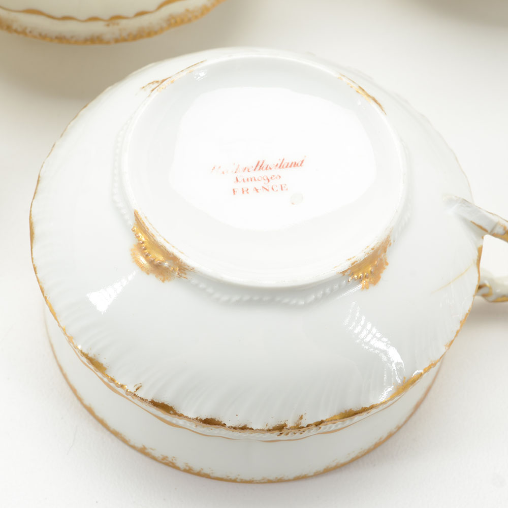 Theodore Haviland Limoges France Porcelain Chinaware Assortment