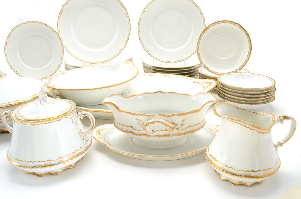 Theodore Haviland Limoges France Porcelain Chinaware Assortment