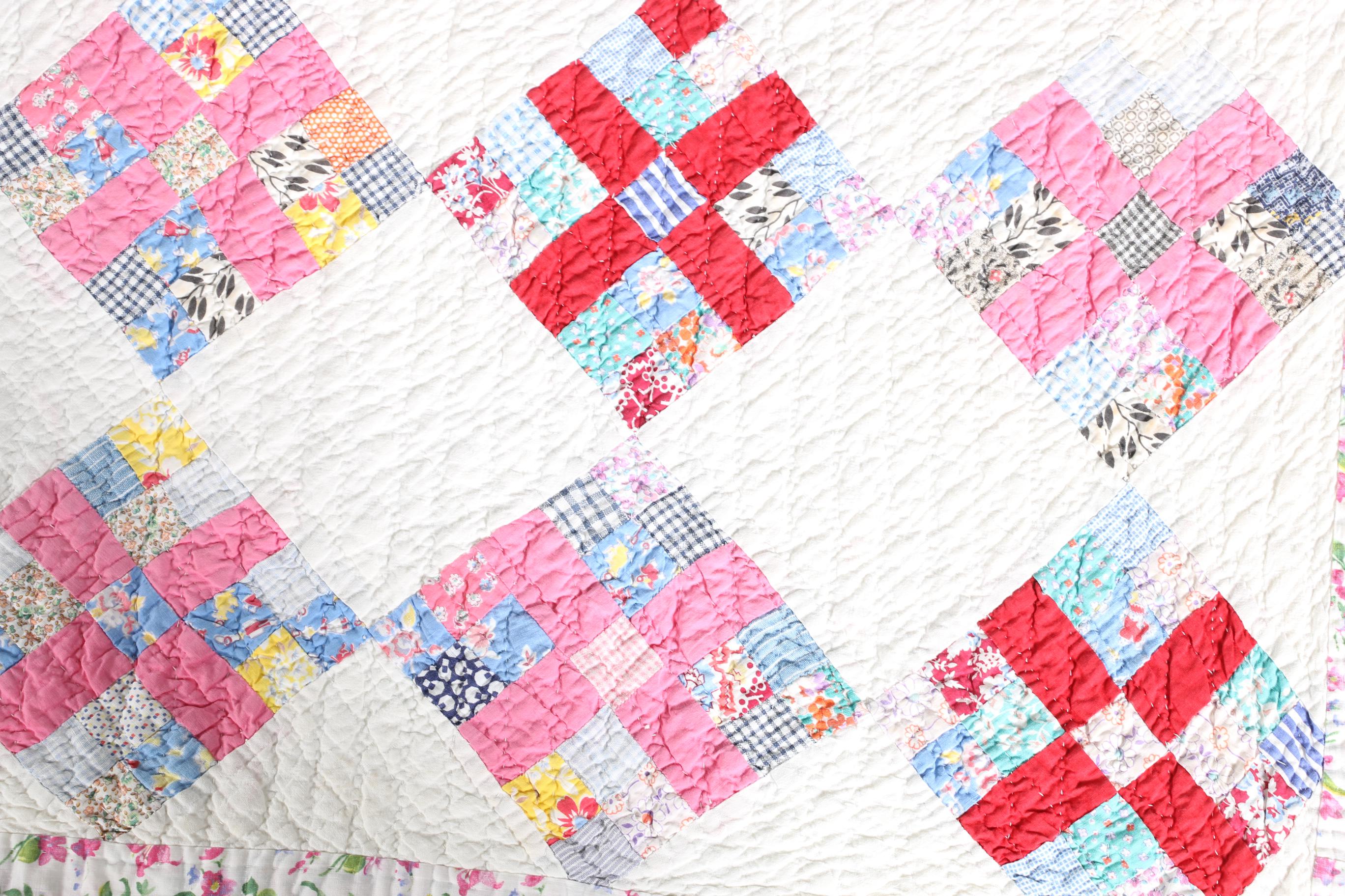 Vintage Handmade Quilt
