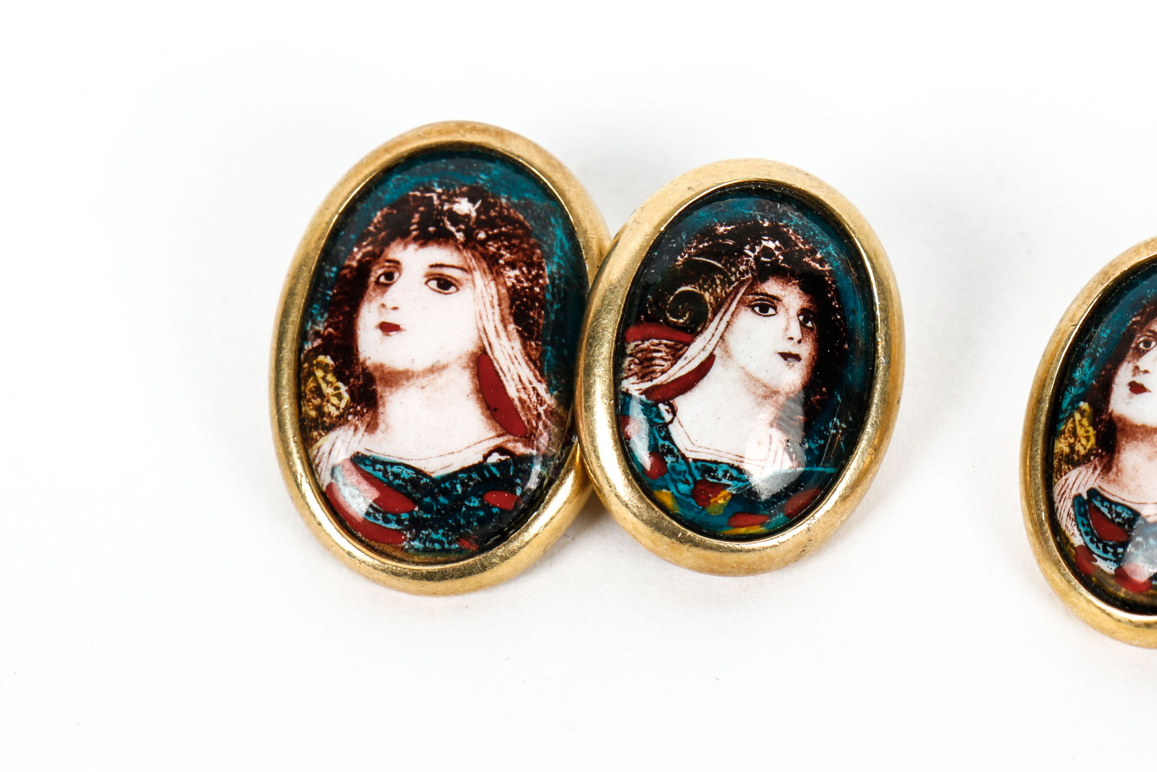 Vermeil Sterling Silver Cufflinks