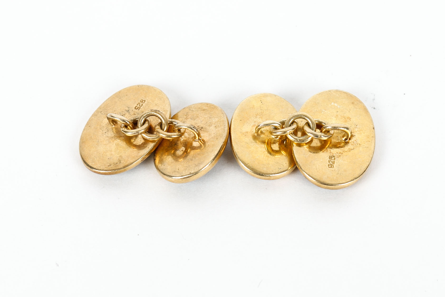 Vermeil Sterling Silver Cufflinks