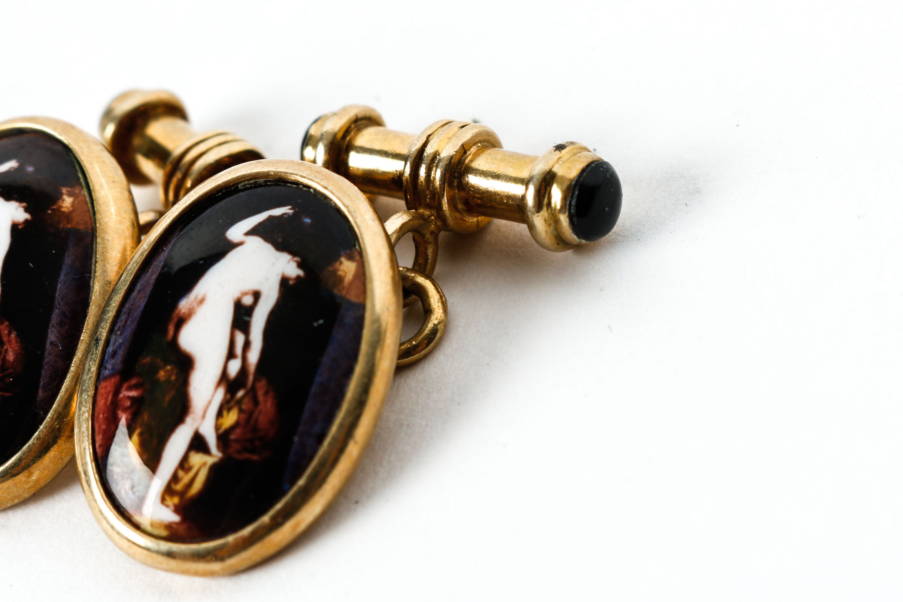 Vermeil Sterling Silver Cufflinks