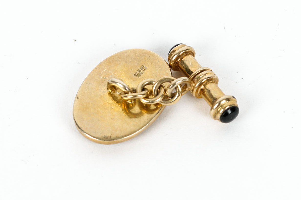 Vermeil Sterling Silver Cufflinks