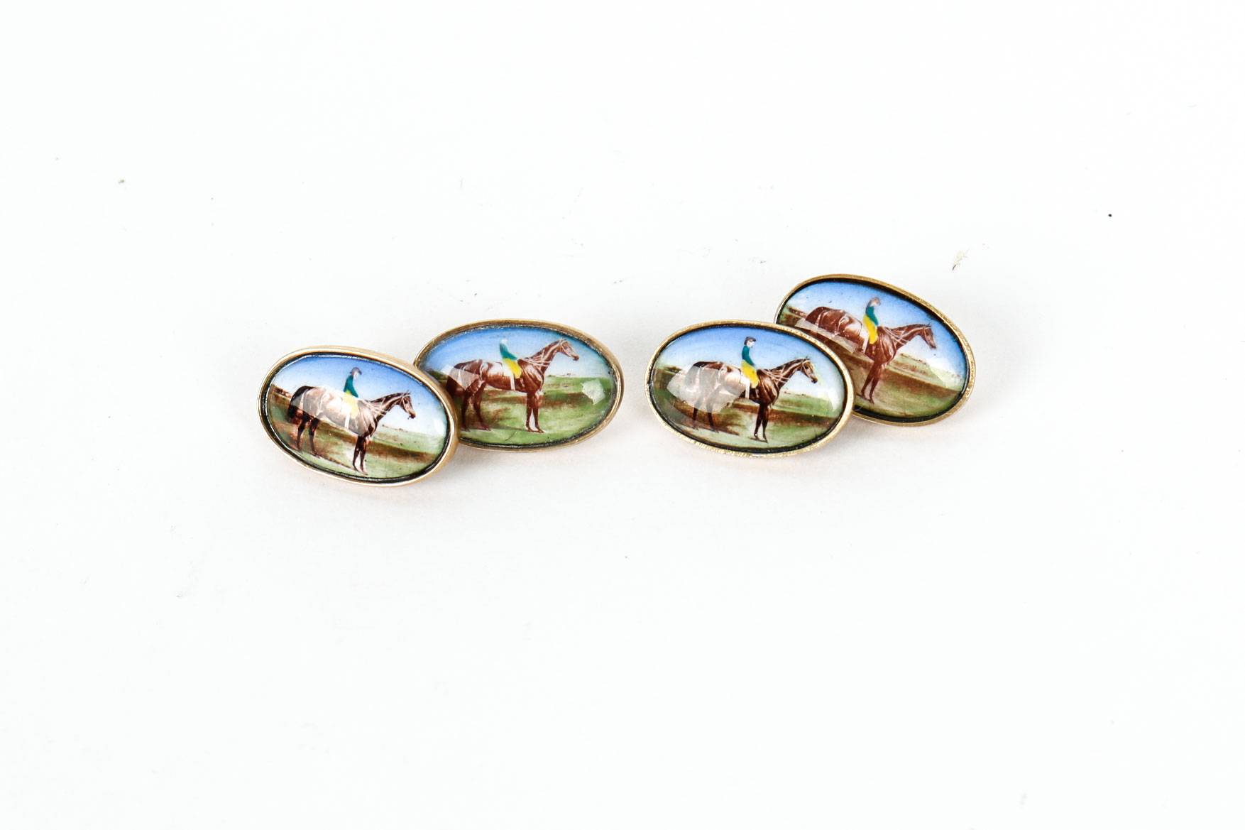 Vermeil Sterling Silver Cufflinks