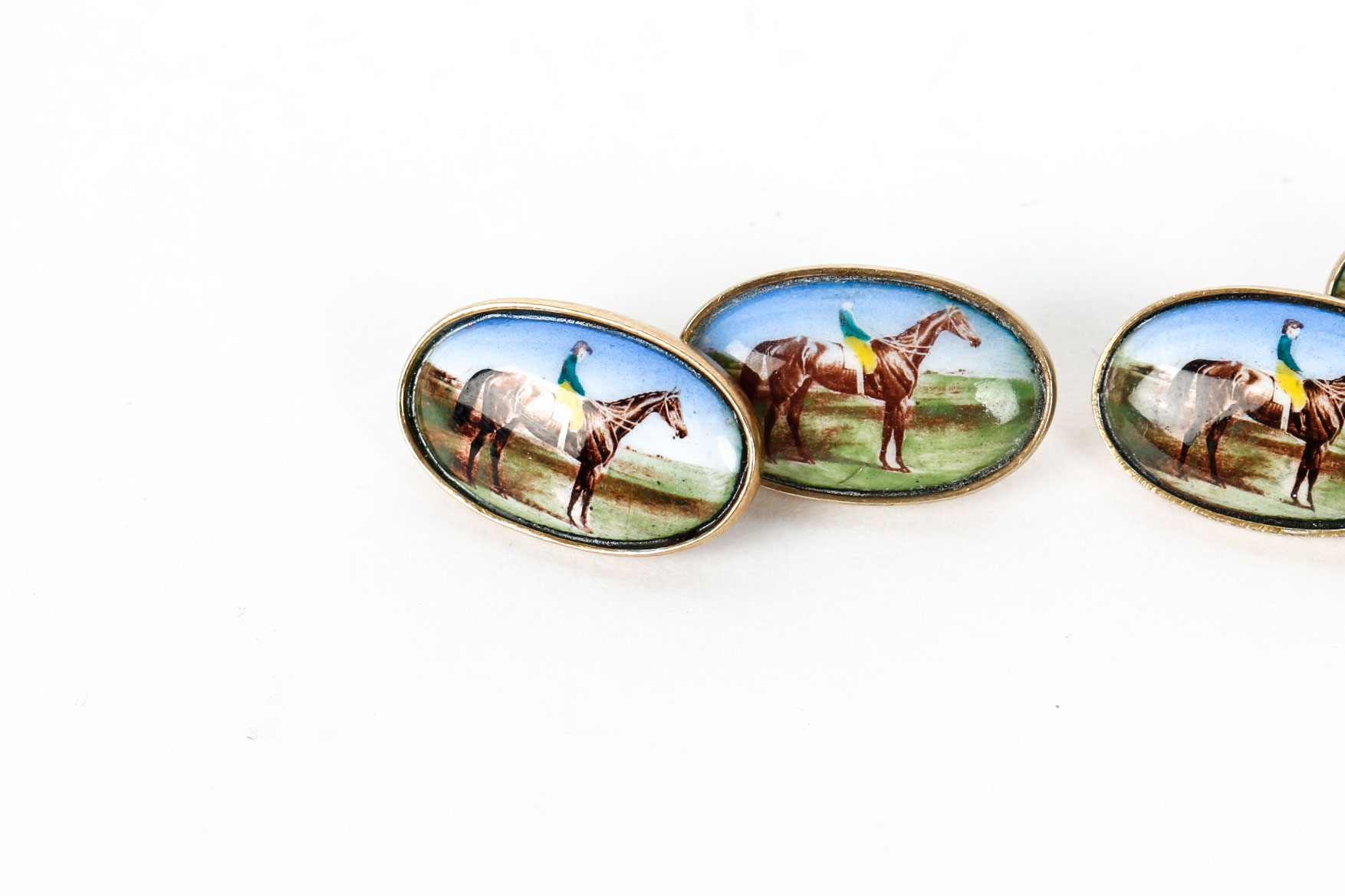 Vermeil Sterling Silver Cufflinks