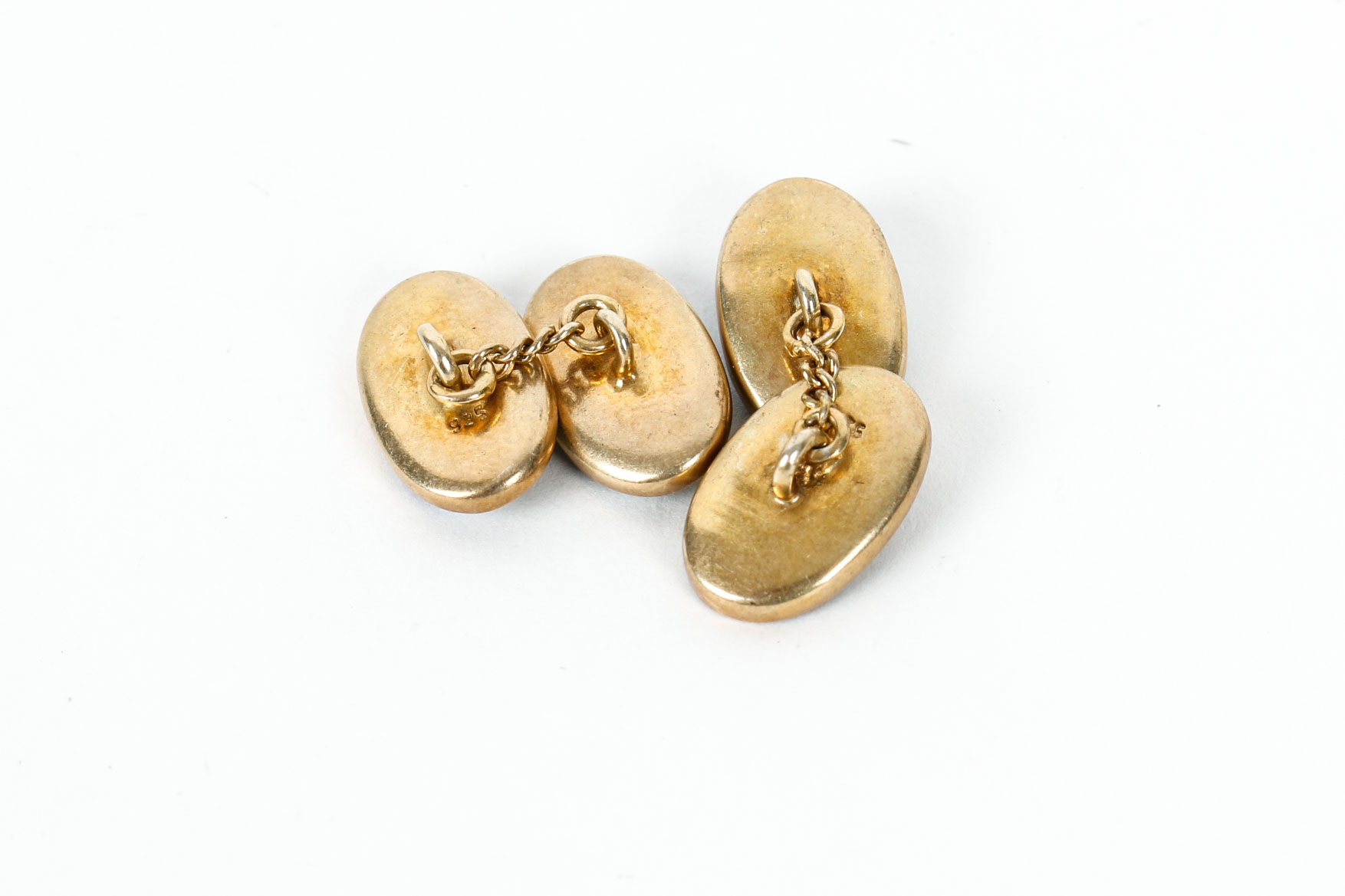 Vermeil Sterling Silver Cufflinks