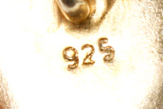 Vermeil Sterling Silver Cufflinks