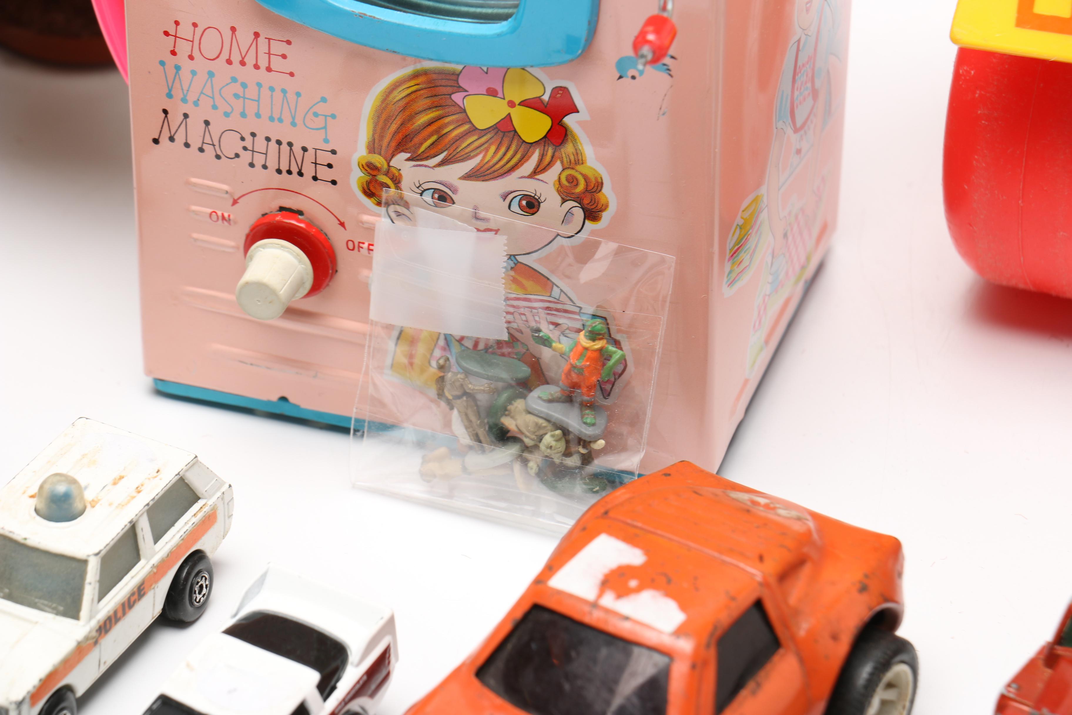 Vintage Toys Including Fisher-Price