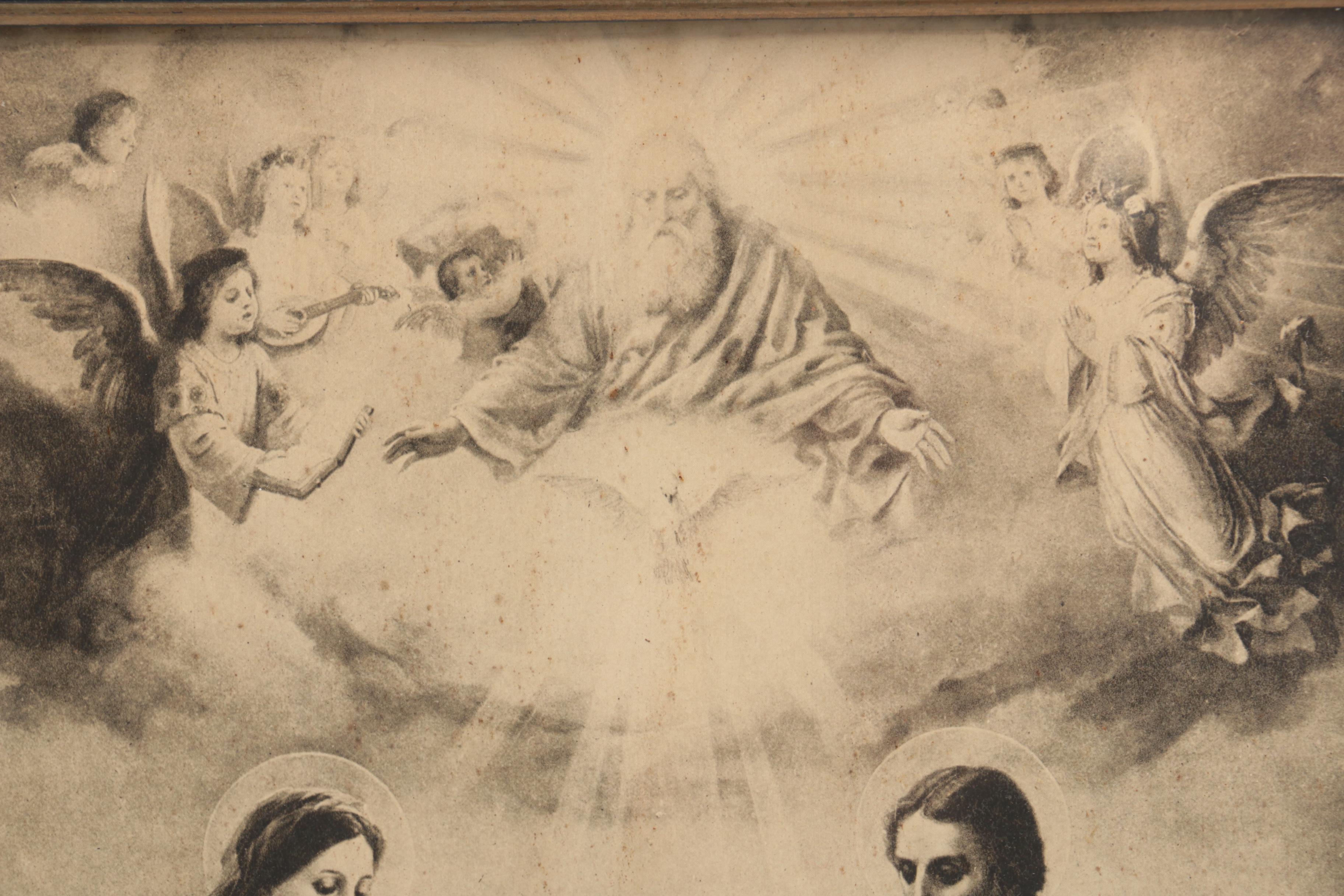 Vintage Framed Lithograph Prints