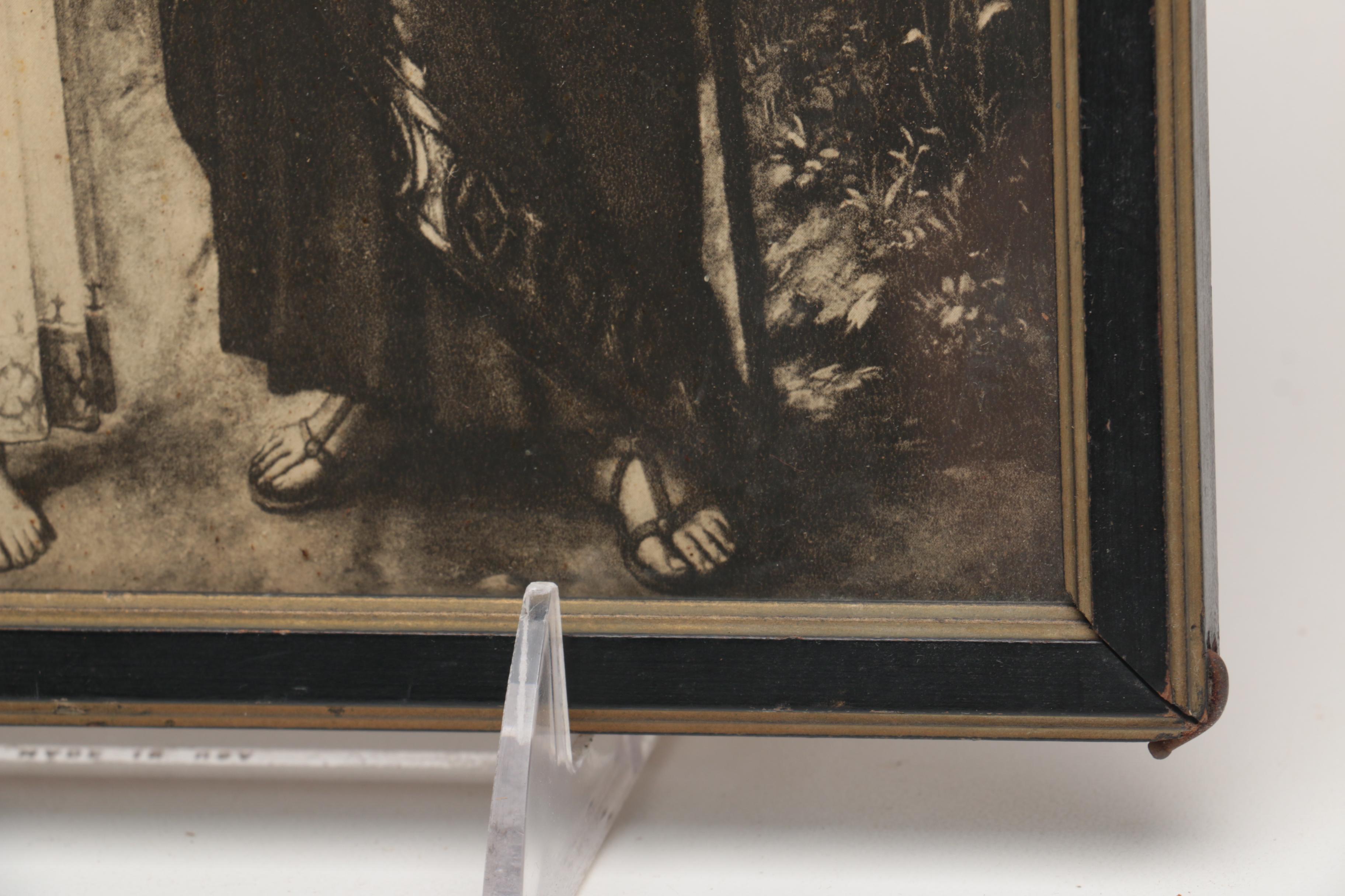 Vintage Framed Lithograph Prints