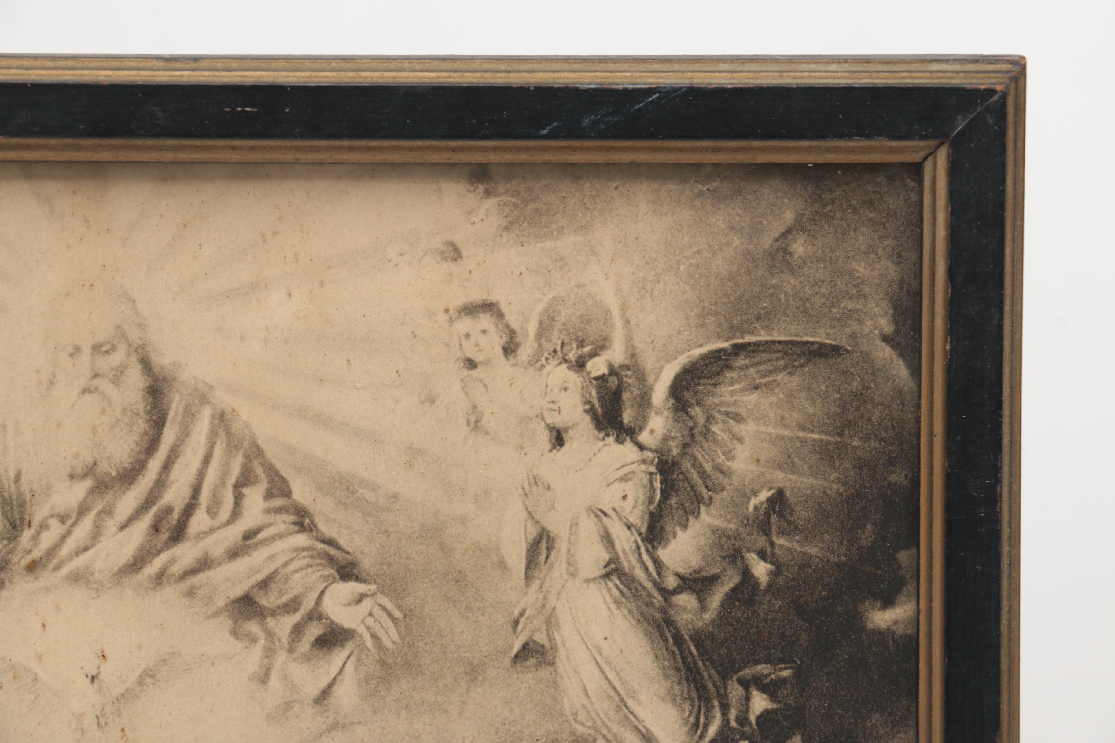 Vintage Framed Lithograph Prints