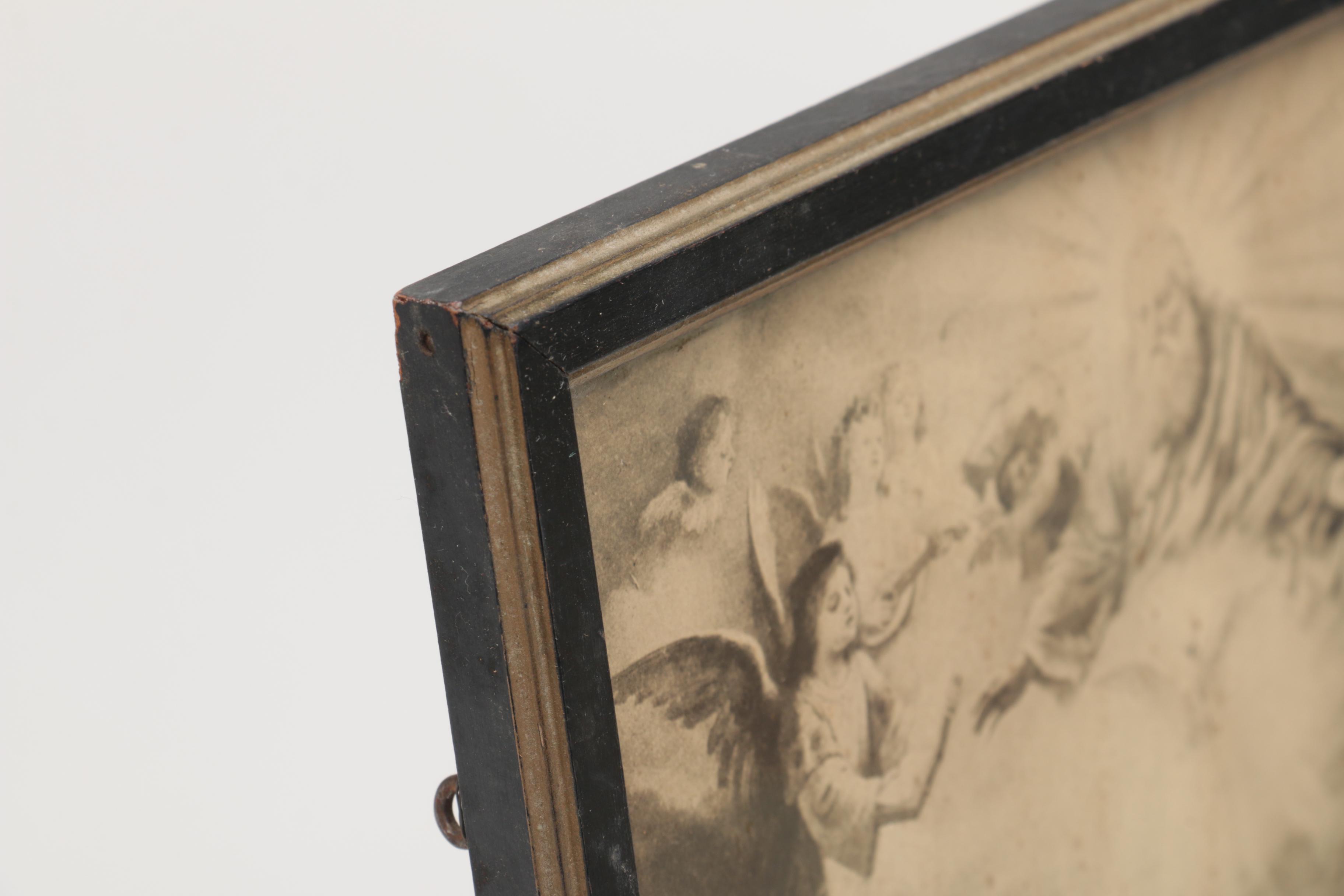 Vintage Framed Lithograph Prints