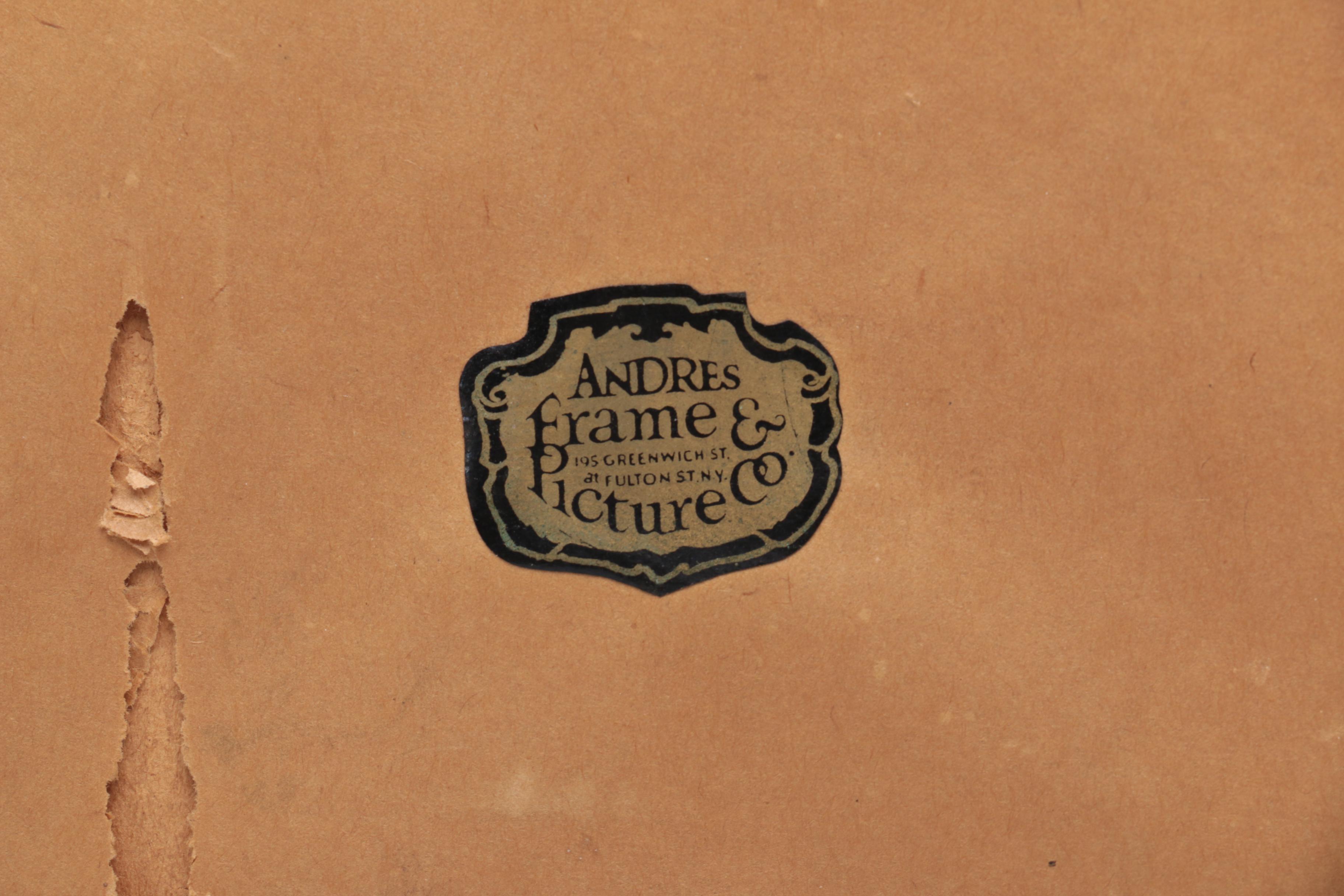 Vintage Framed Lithograph Prints