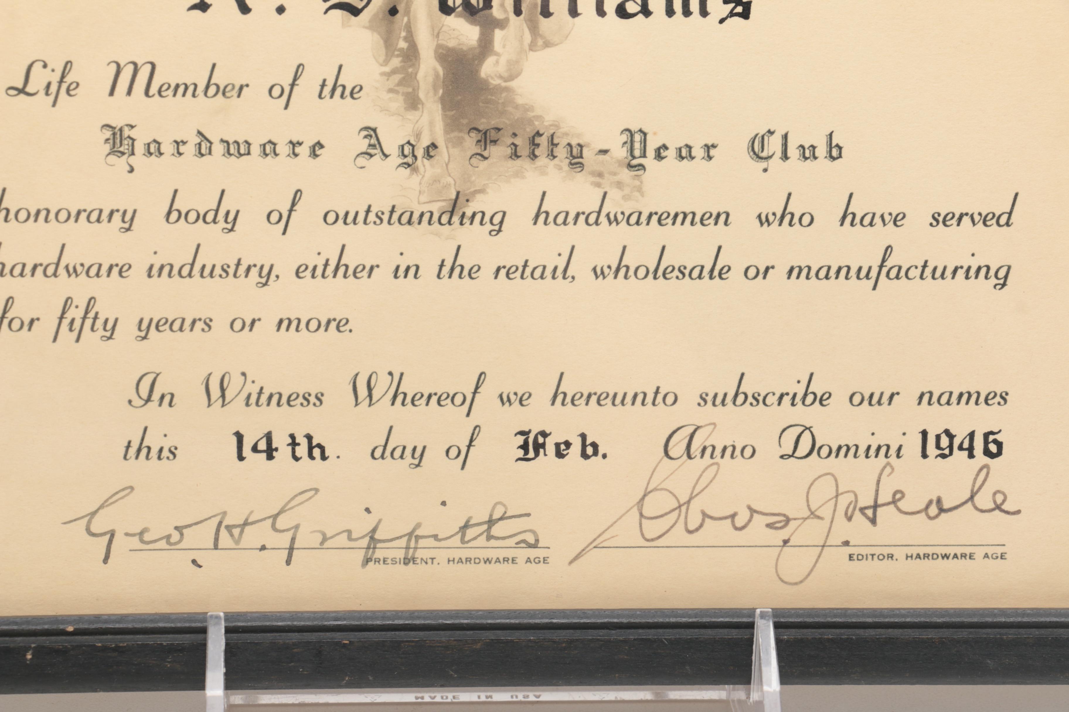 Vintage Framed Lithograph Prints