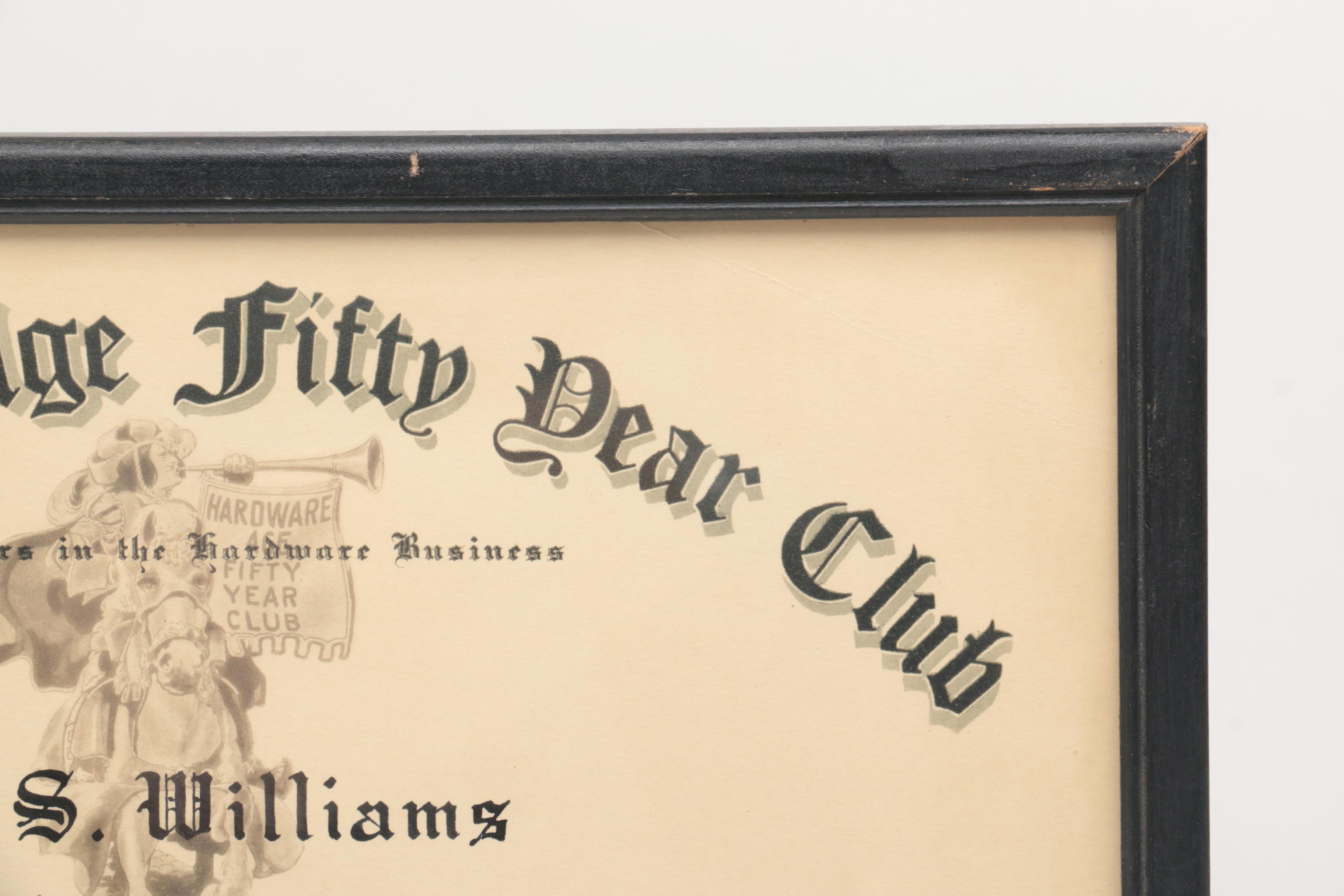 Vintage Framed Lithograph Prints