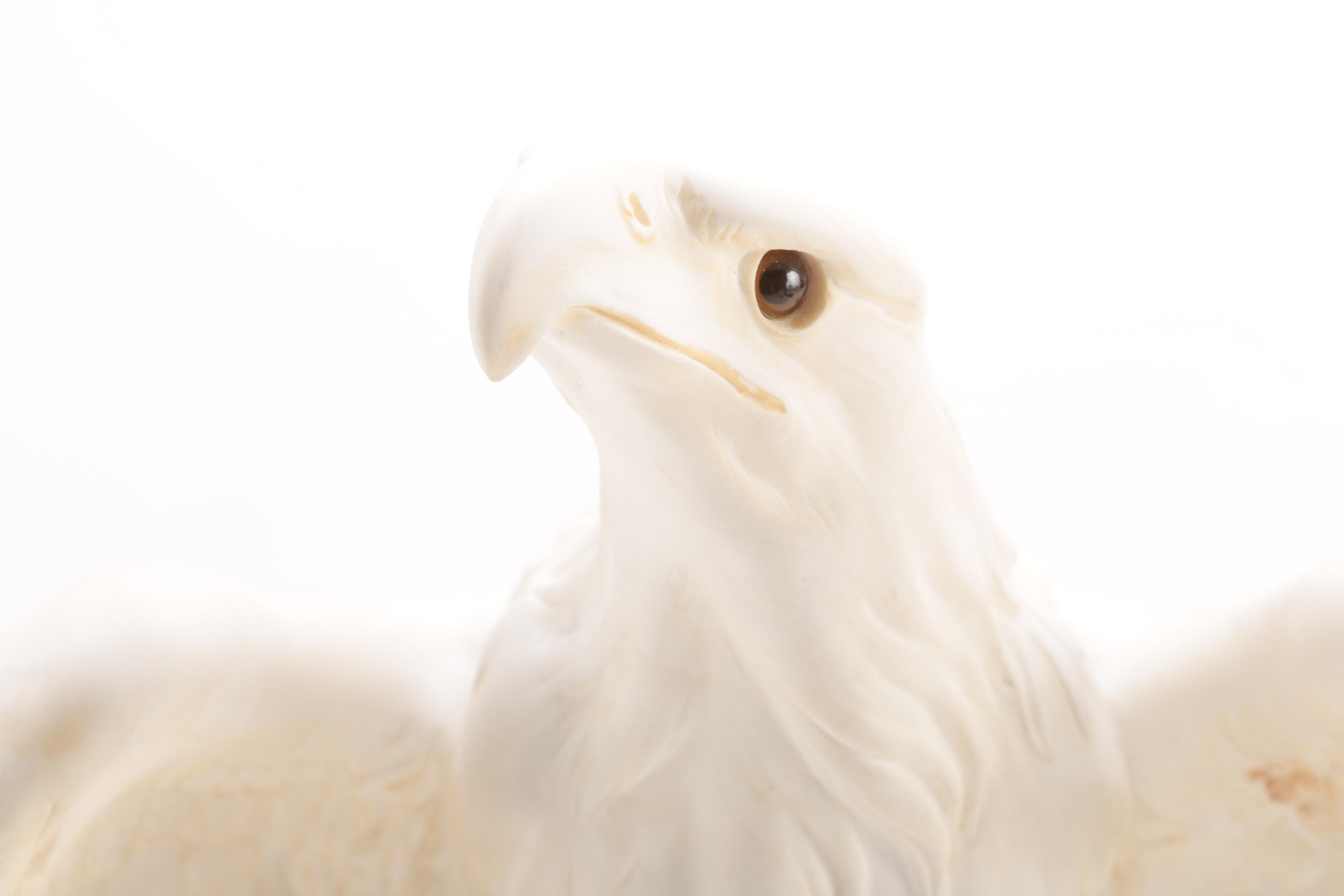 Giannelli Signed Bald Eagle Sculpture