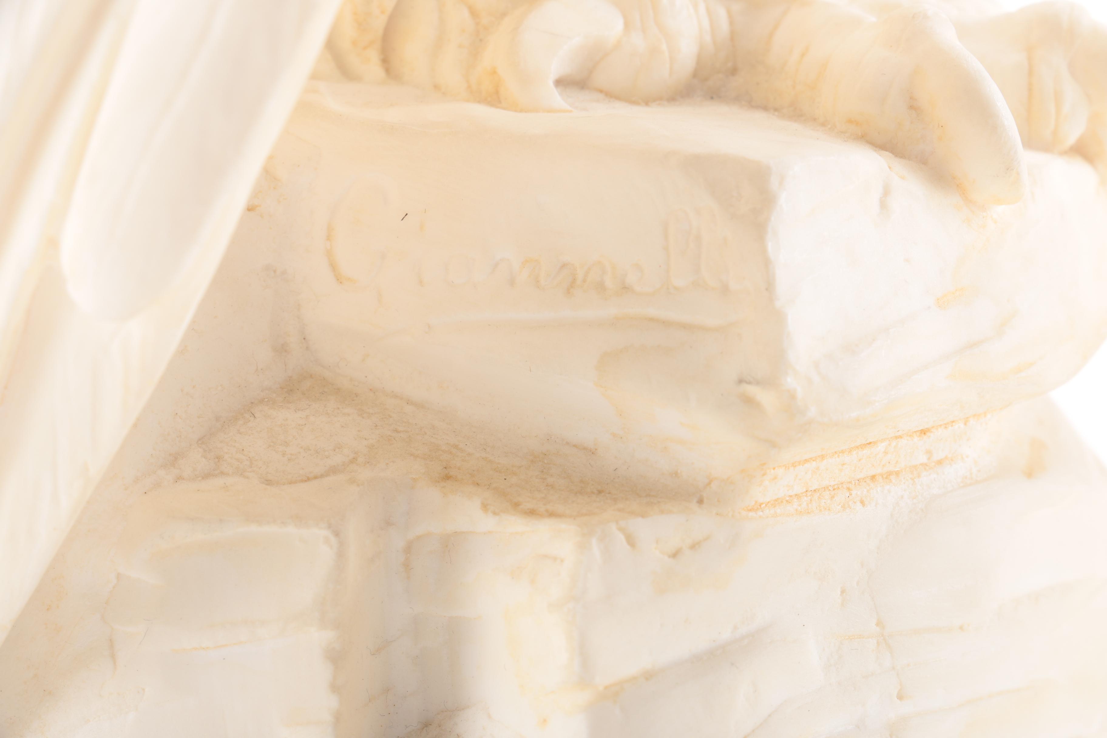 Giannelli Signed Bald Eagle Sculpture