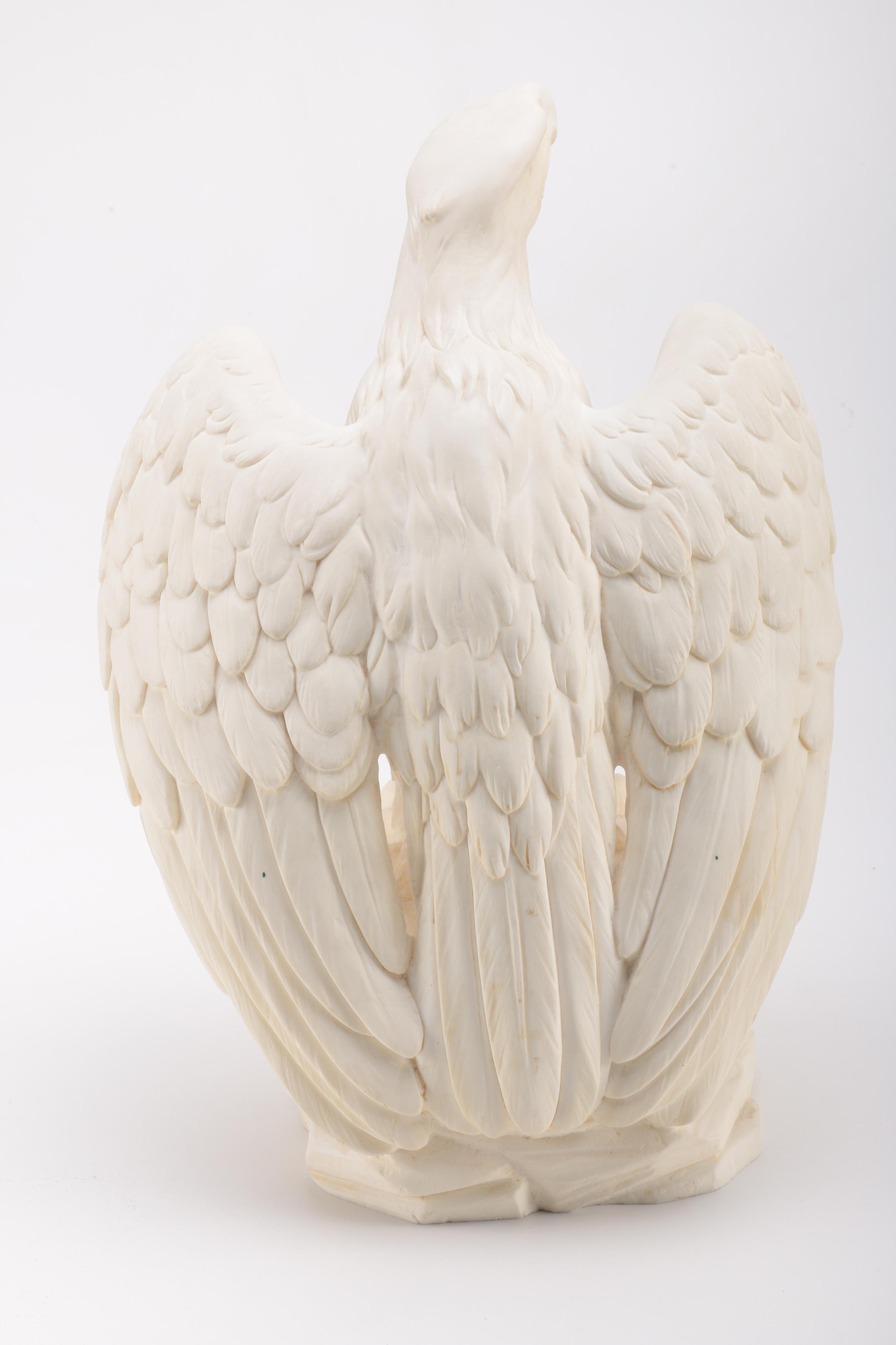 Giannelli Signed Bald Eagle Sculpture