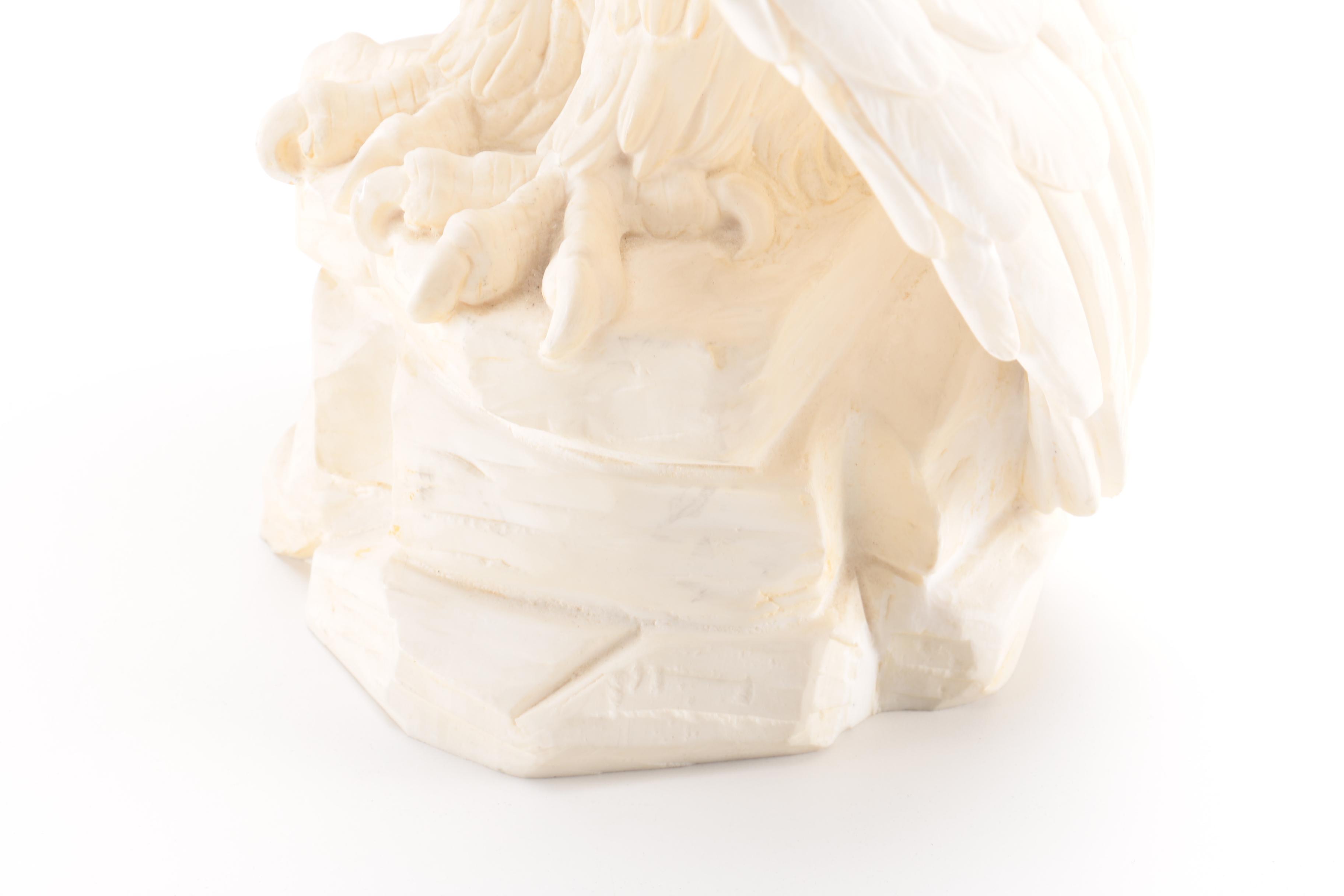 Giannelli Signed Bald Eagle Sculpture