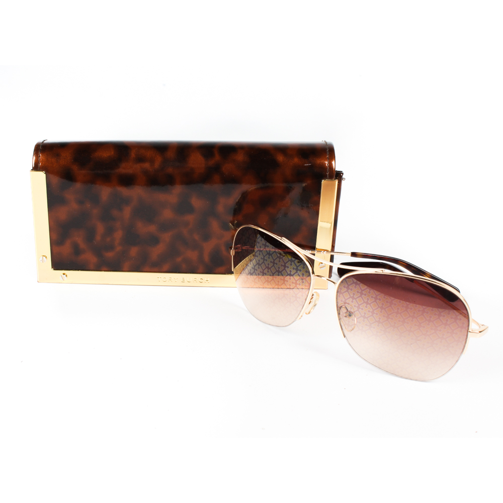 Tory Burch Aviator Sunglasses