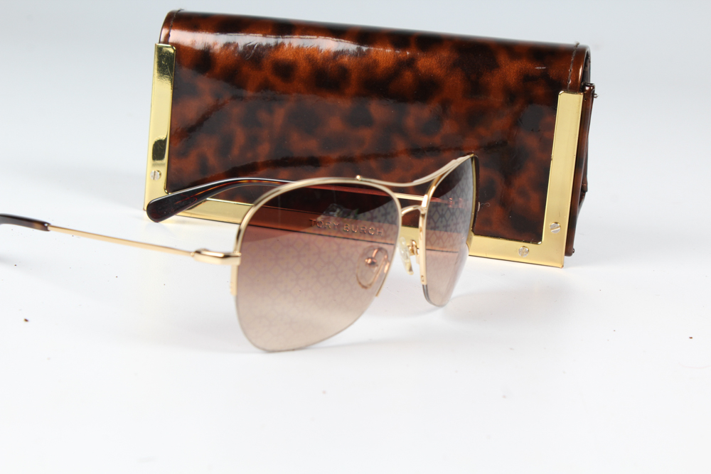 Tory Burch Aviator Sunglasses