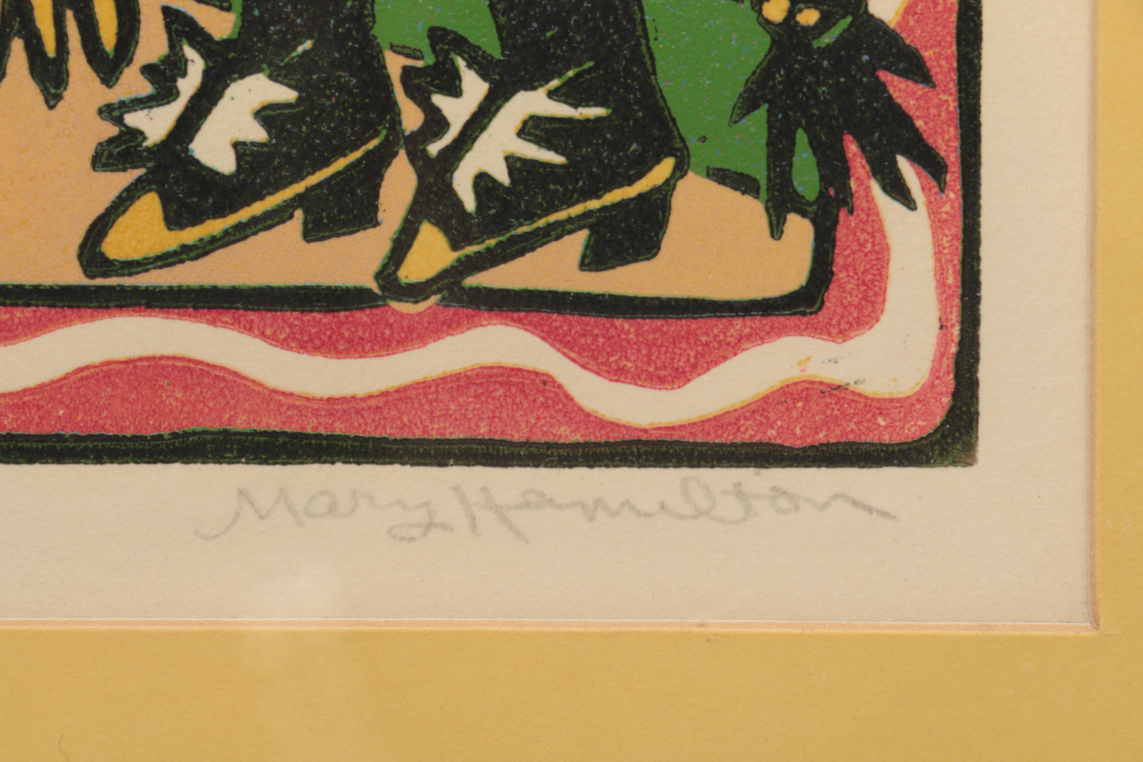 Mary Hamilton Limited Edition Linocuts on Paper